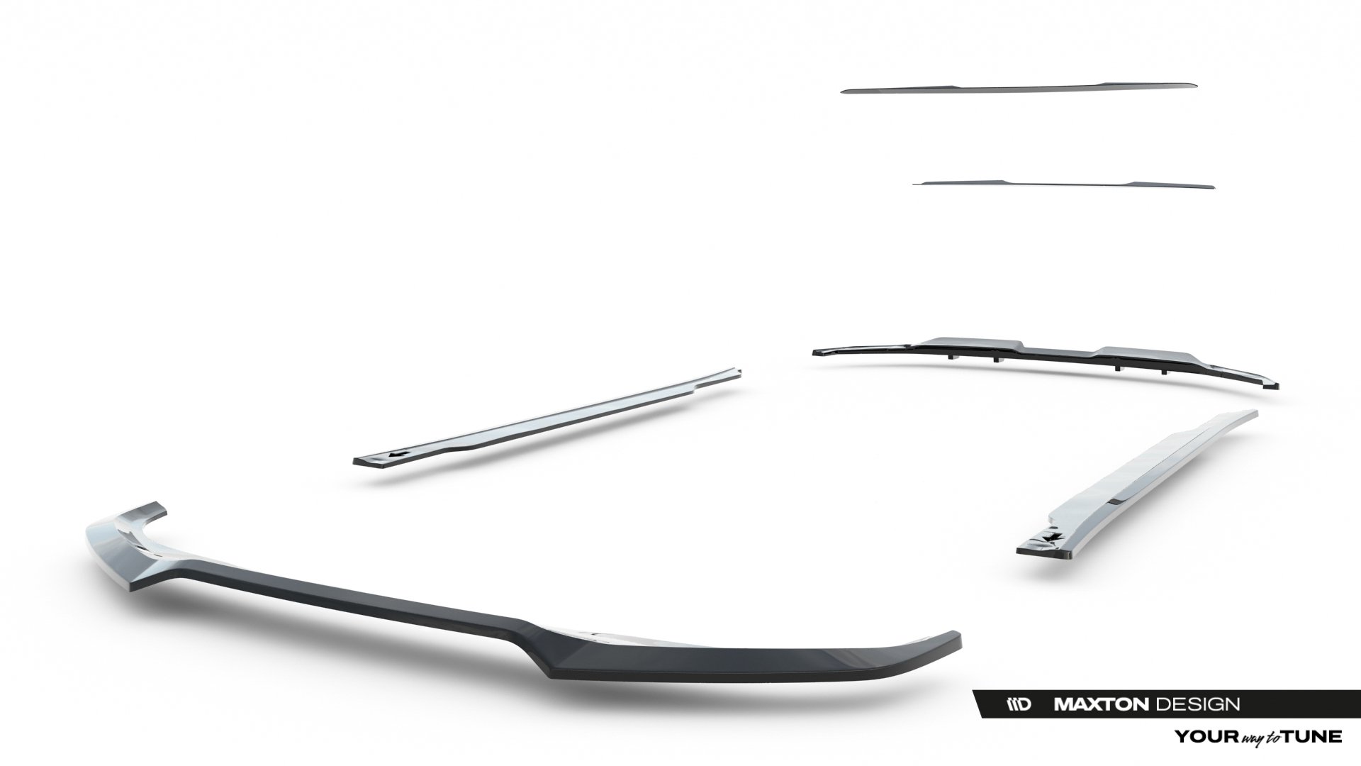 Maxton Design Комплект сплиттеров для Kia EV6 GT-Line Mk1 — изображение 18