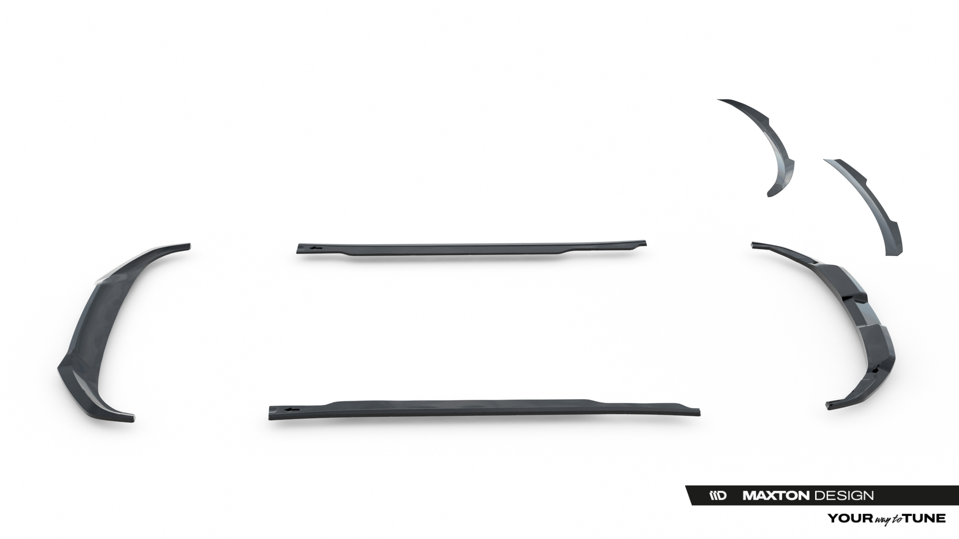 Maxton Design Комплект сплиттеров для Kia EV6 GT-Line Mk1 — изображение 19