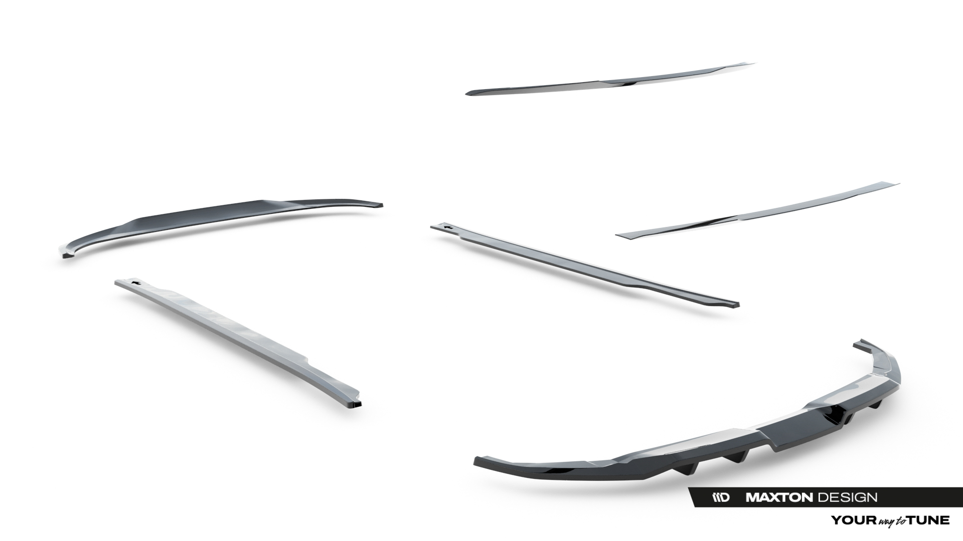 Maxton Design Комплект сплиттеров для Kia EV6 GT-Line Mk1 — изображение 20