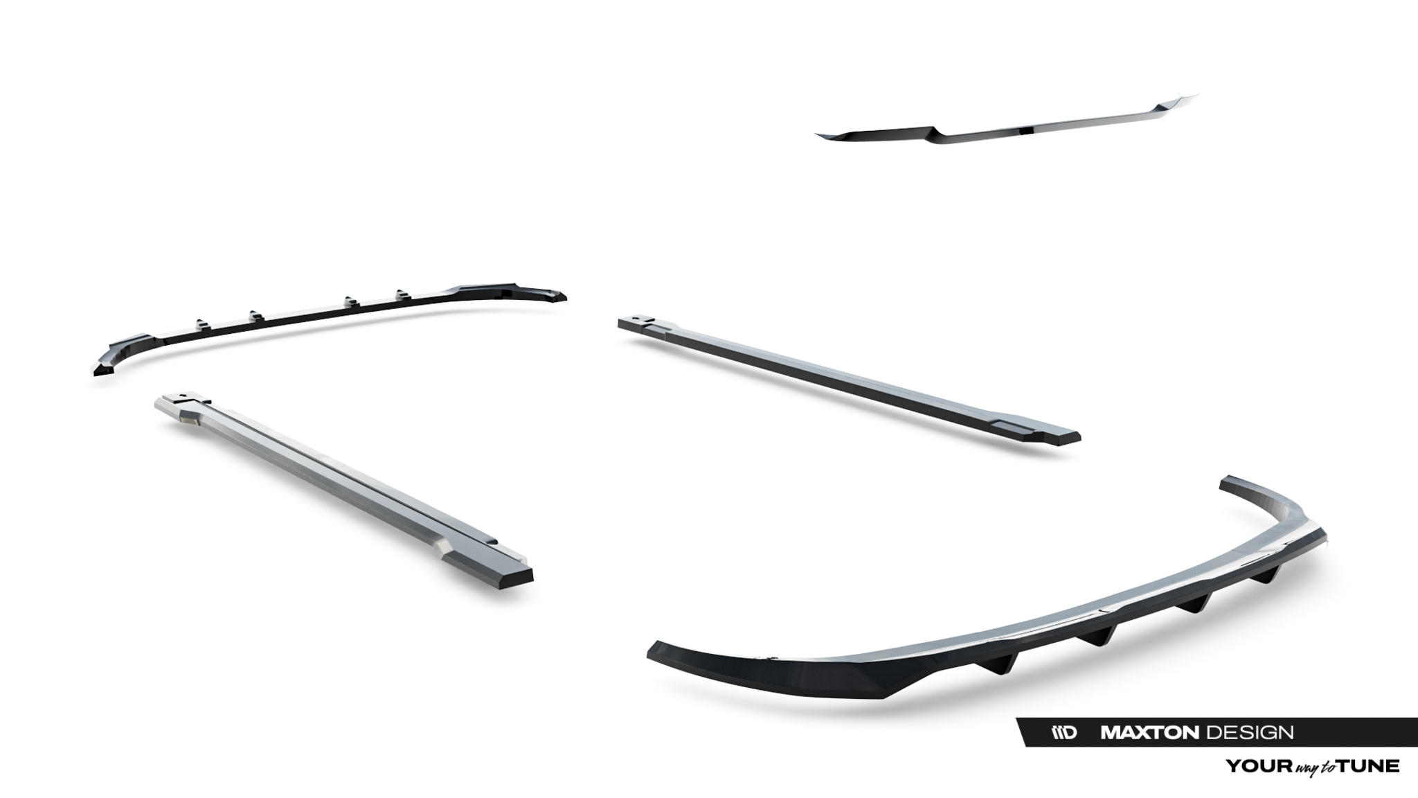 Maxton Design Комплект сплиттеров для Kia EV9 GT-Line Mk1 — изображение 12