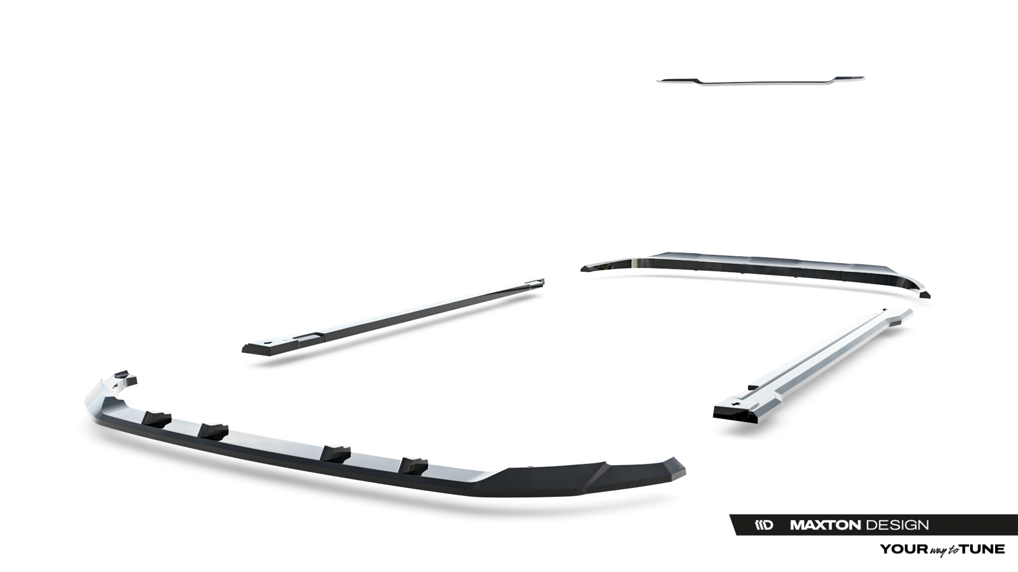 Maxton Design Комплект сплиттеров для Kia EV9 GT-Line Mk1 — изображение 14