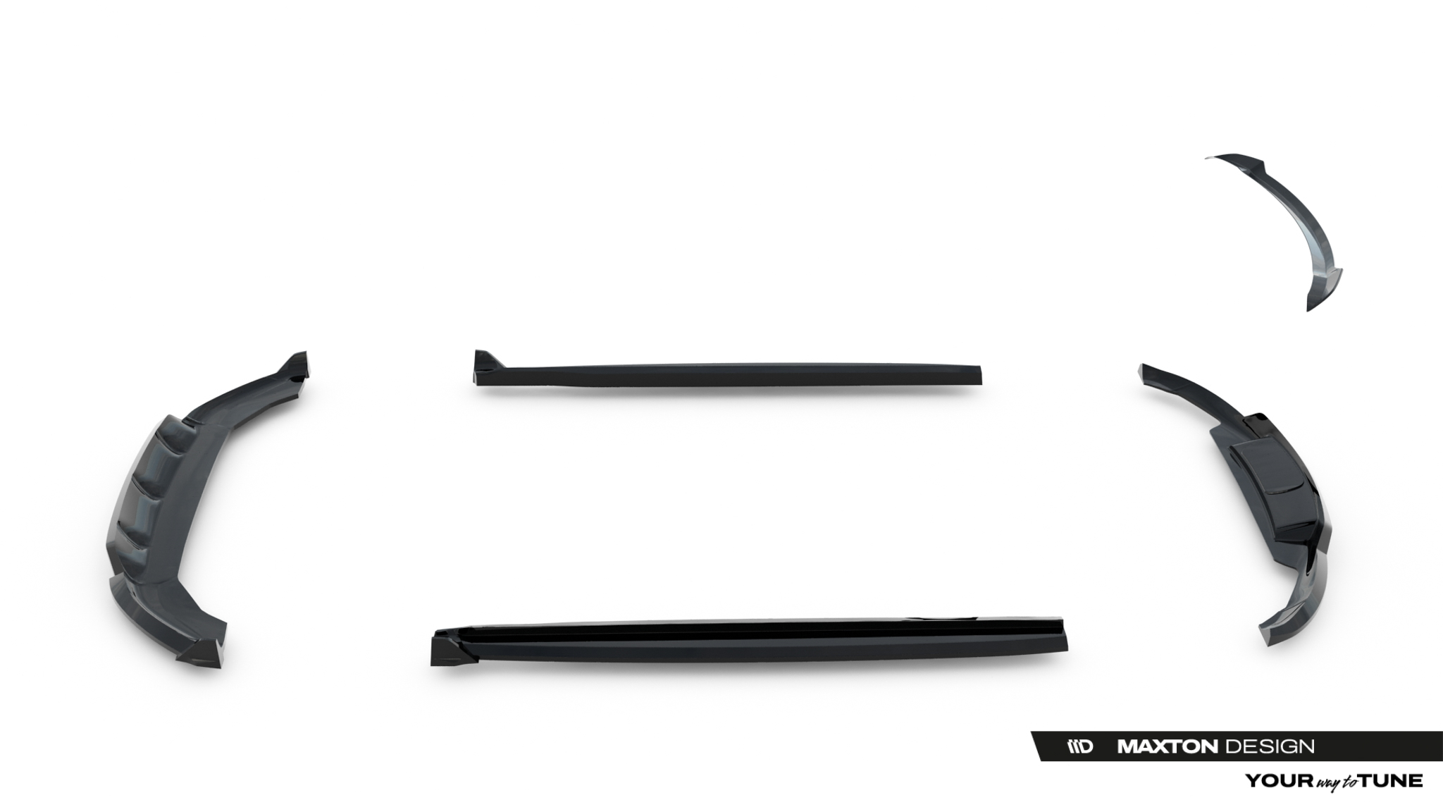 Maxton Design Комплект сплиттеров для Land Rover Range Rover Evoque Dynamic Mk2 — изображение 21