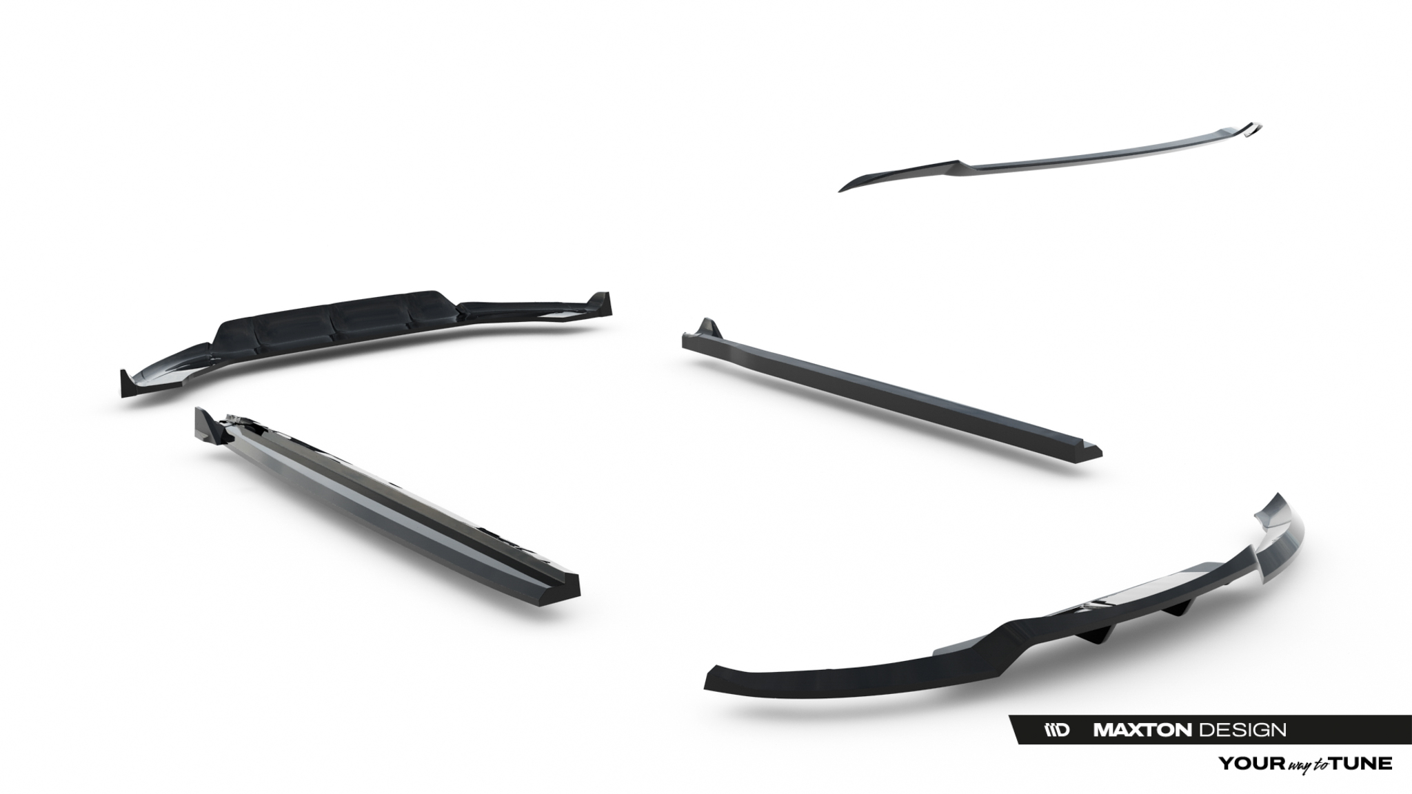 Maxton Design Комплект сплиттеров для Land Rover Range Rover Evoque Dynamic Mk2 — изображение 22