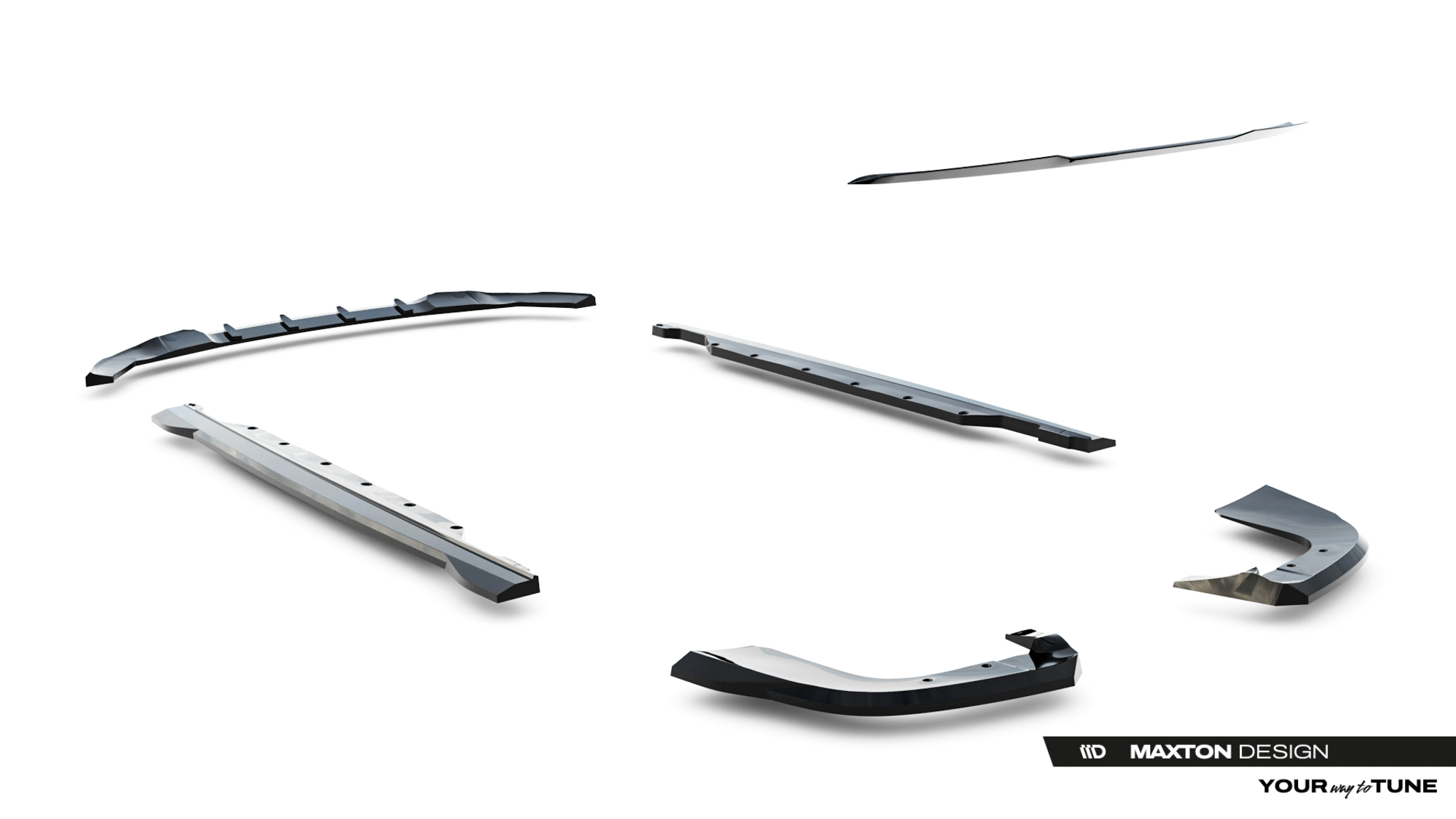 Maxton Design Комплект сплиттеров для Land Rover Range Rover SVR Mk2 Facelift — изображение 19