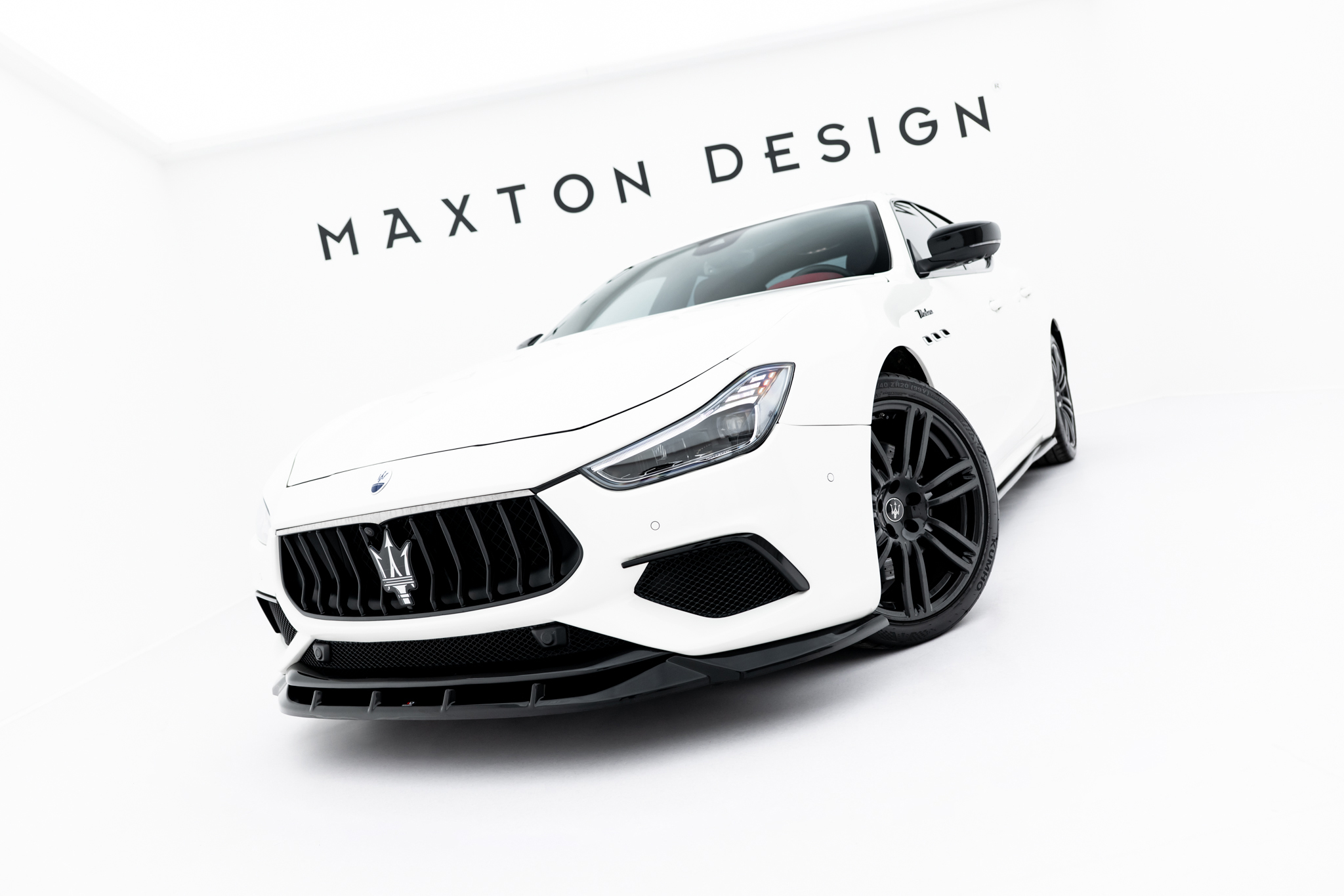 Maxton Design Комплект сплиттеров для Maserati Ghibli Modena Mk3 Facelift — изображение 2