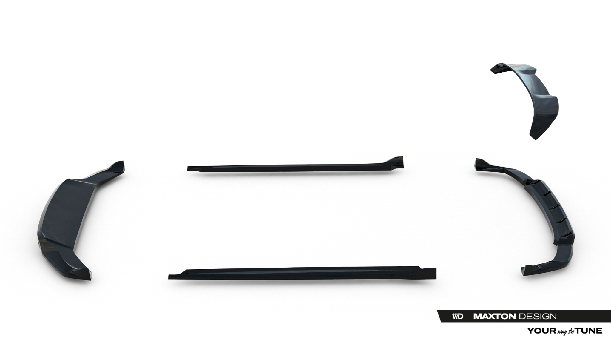 Maxton Design Комплект сплиттеров для Maserati Grecale GT / Modena Mk1 — изображение 20