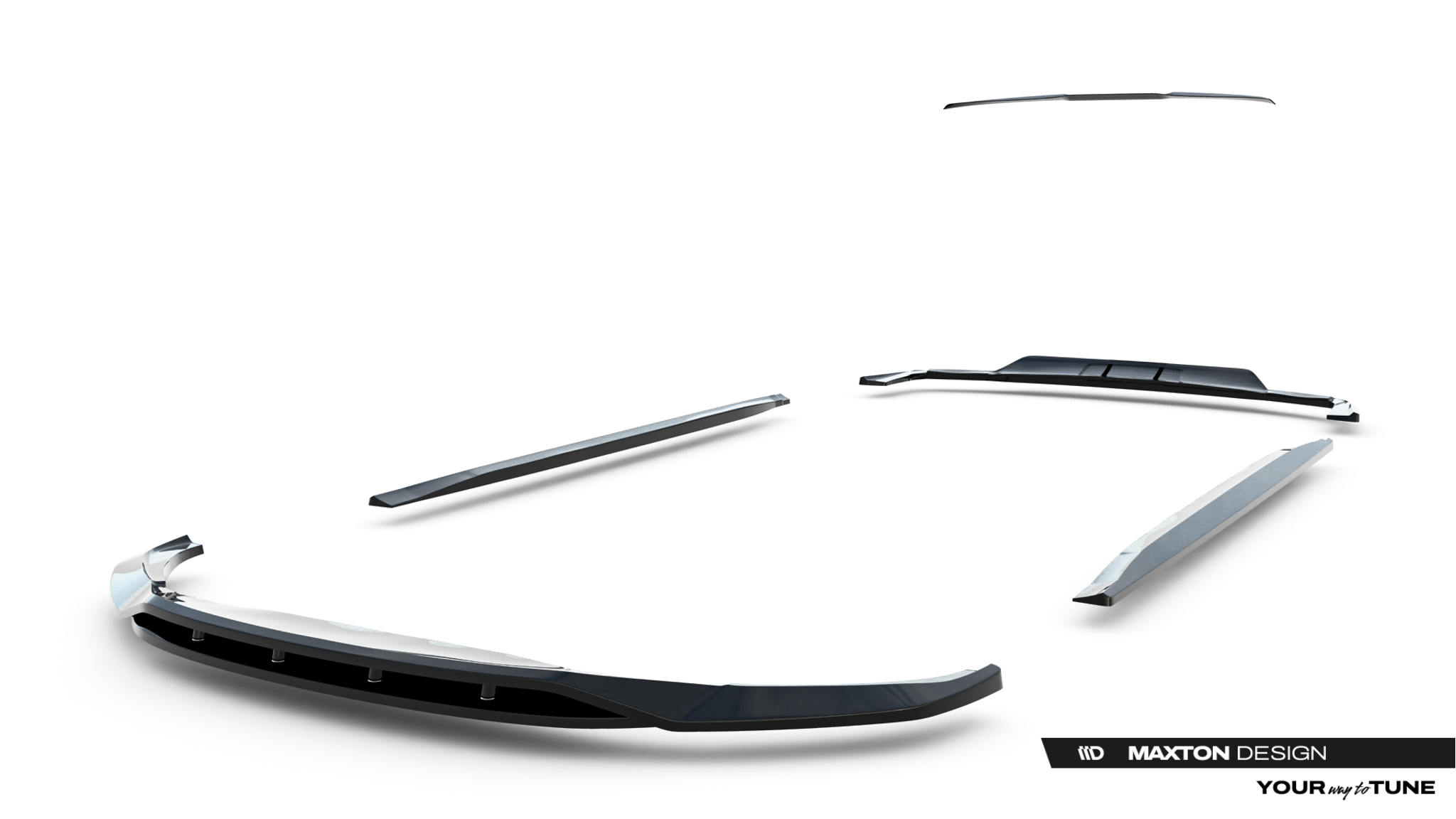 Maxton Design Комплект сплиттеров для Maserati Levante GTS Mk1 — изображение 17