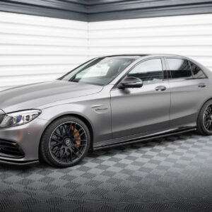 Maxton Design Комплект сплиттеров для Mercedes-AMG C63 Седан/Универсал W205 Фейслифт