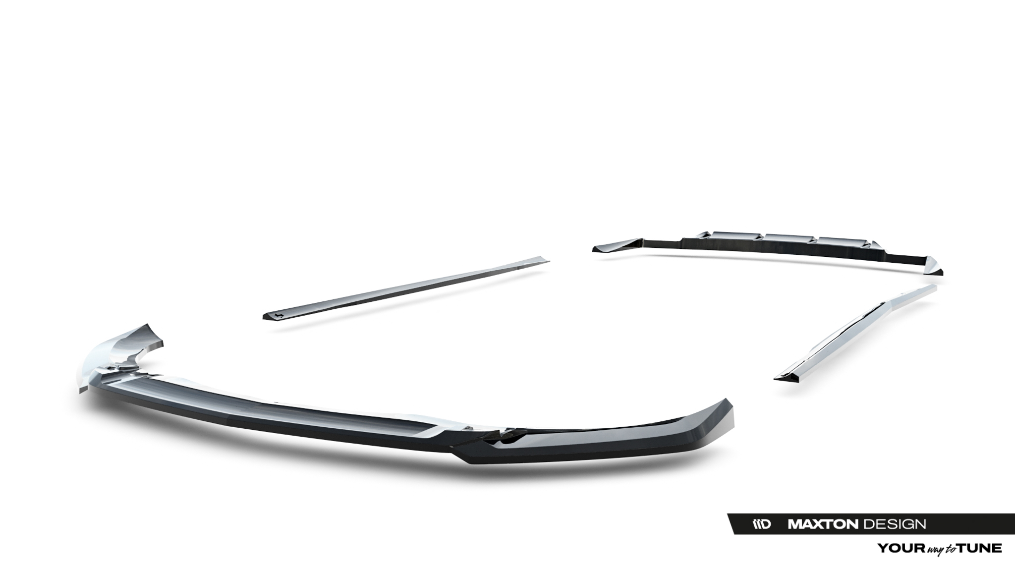 Maxton Design Комплект сплиттеров для Mercedes-AMG CLA 45 Aero C117 Facelift — изображение 11