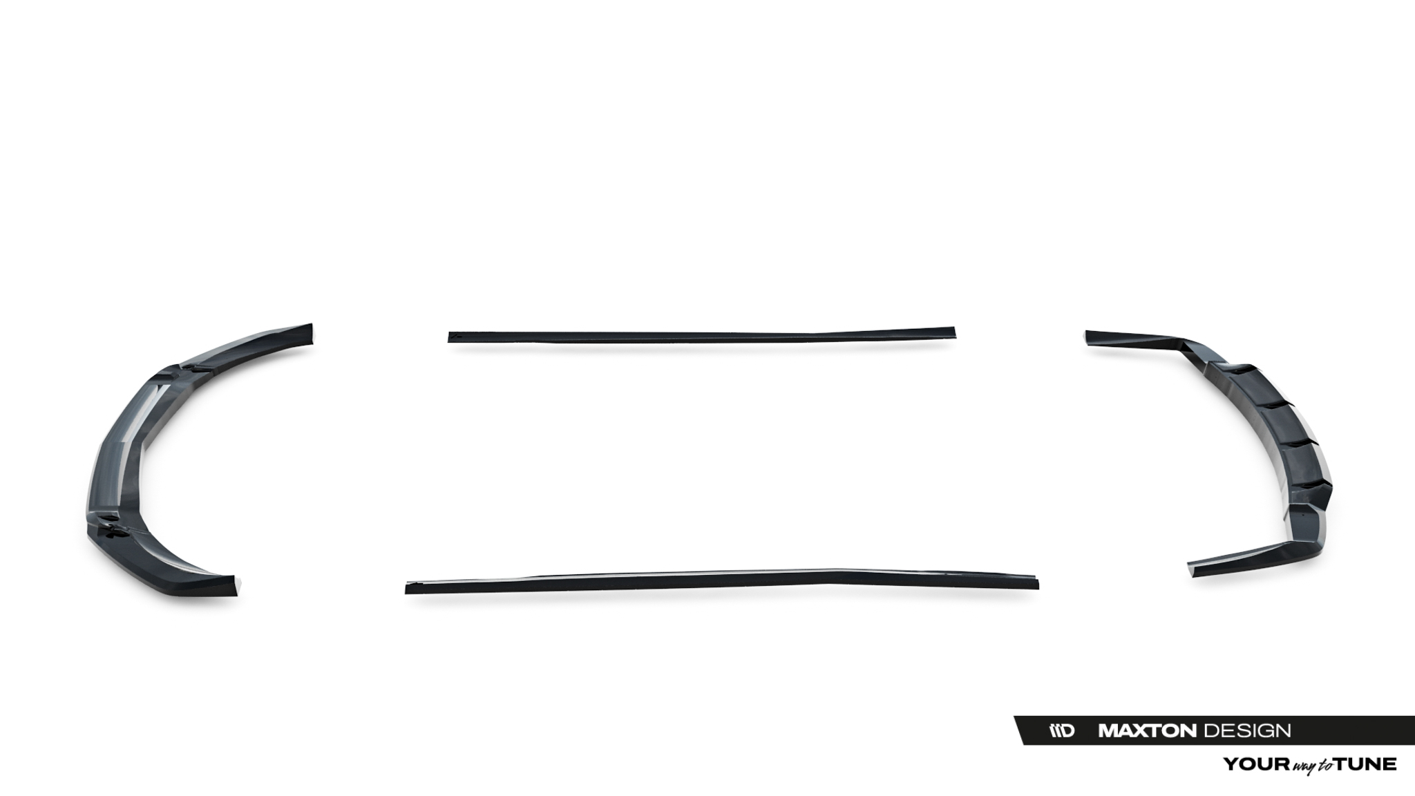 Maxton Design Комплект сплиттеров для Mercedes-AMG CLA 45 Aero C117 Facelift — изображение 12