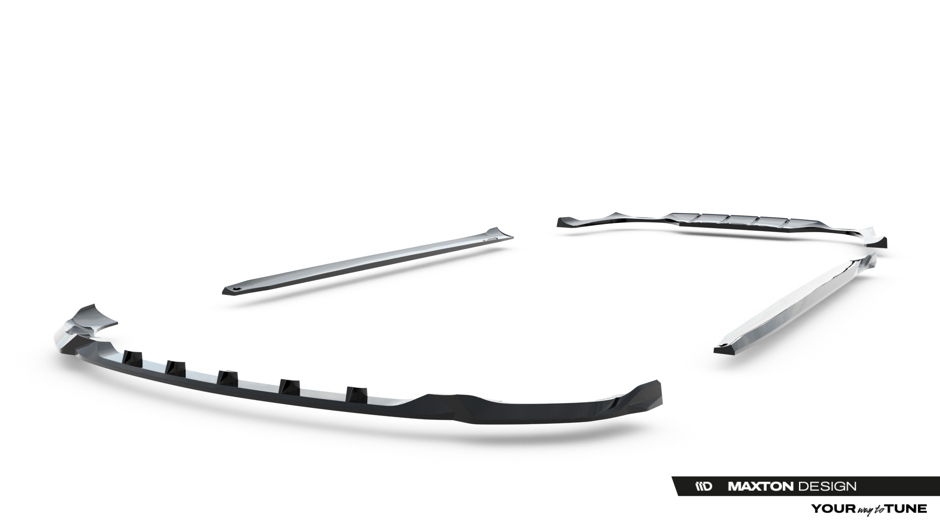 Maxton Design Комплект сплиттеров для Mercedes-AMG E53 Sedan W214 — изображение 15