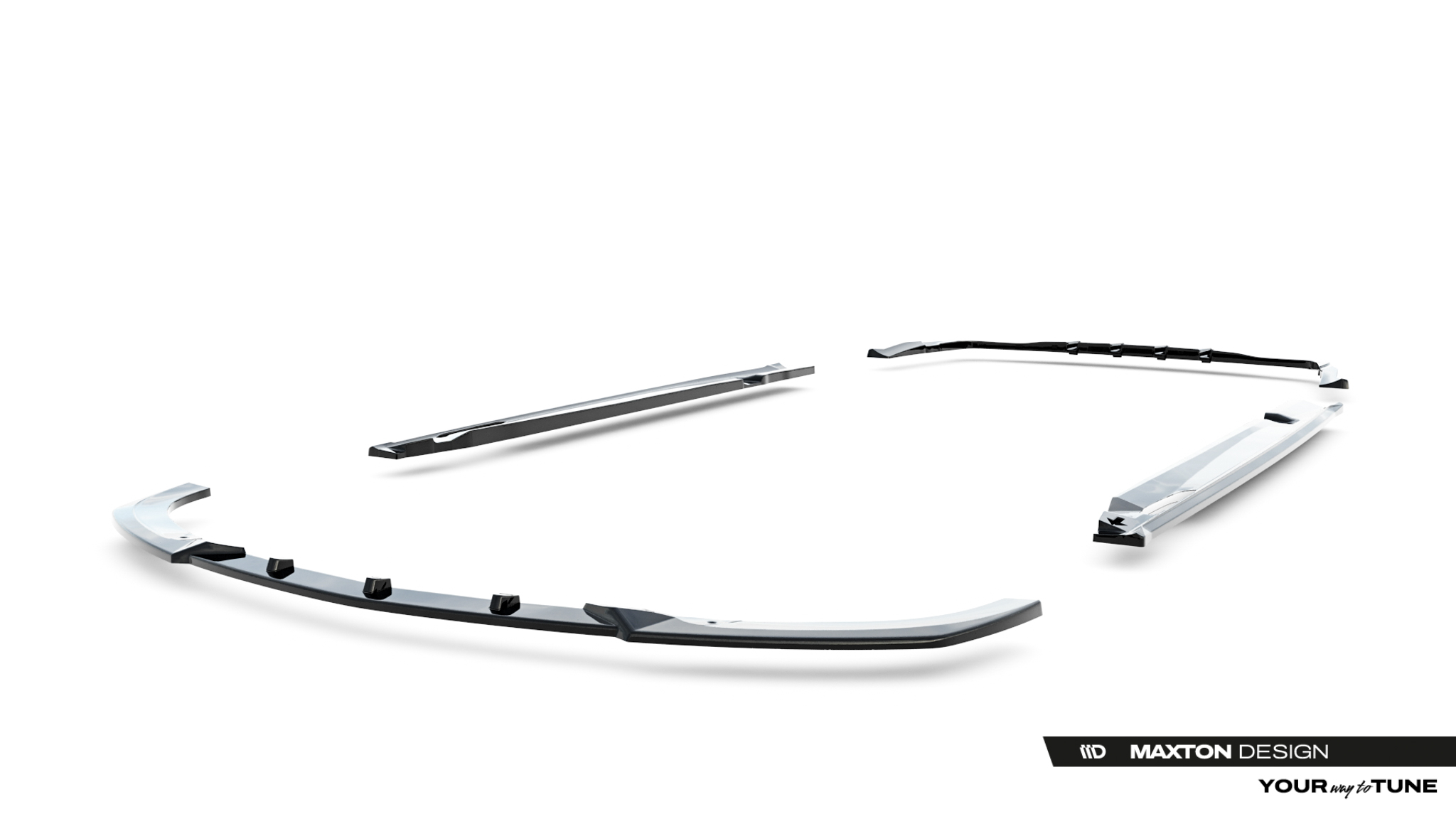 Maxton Design Комплект сплиттеров для Mercedes-AMG GT 63S 4-дверное купе Aero X290 — изображение 10