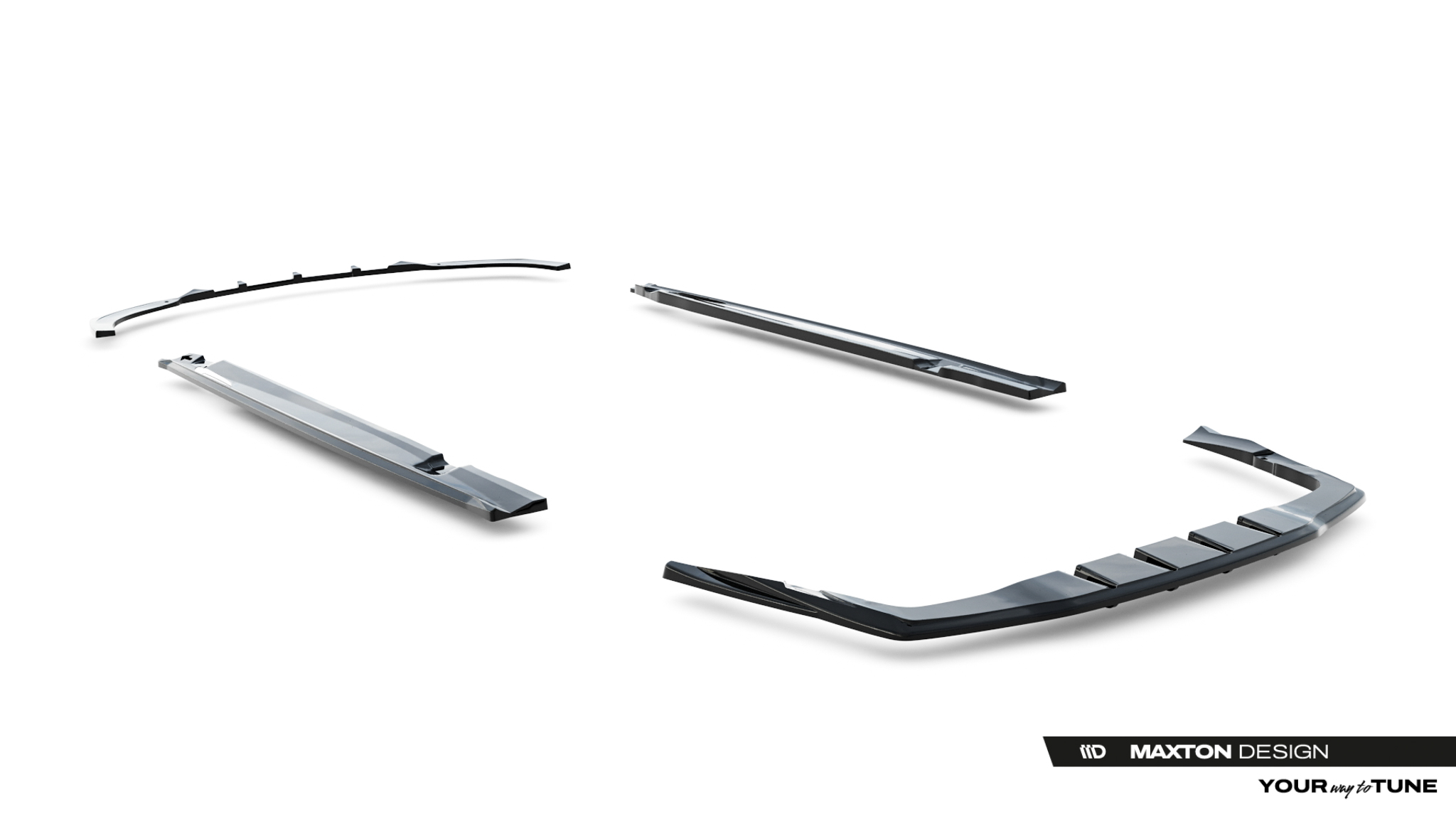 Maxton Design Комплект сплиттеров для Mercedes-AMG GT 63S 4-дверное купе Aero X290 — изображение 12