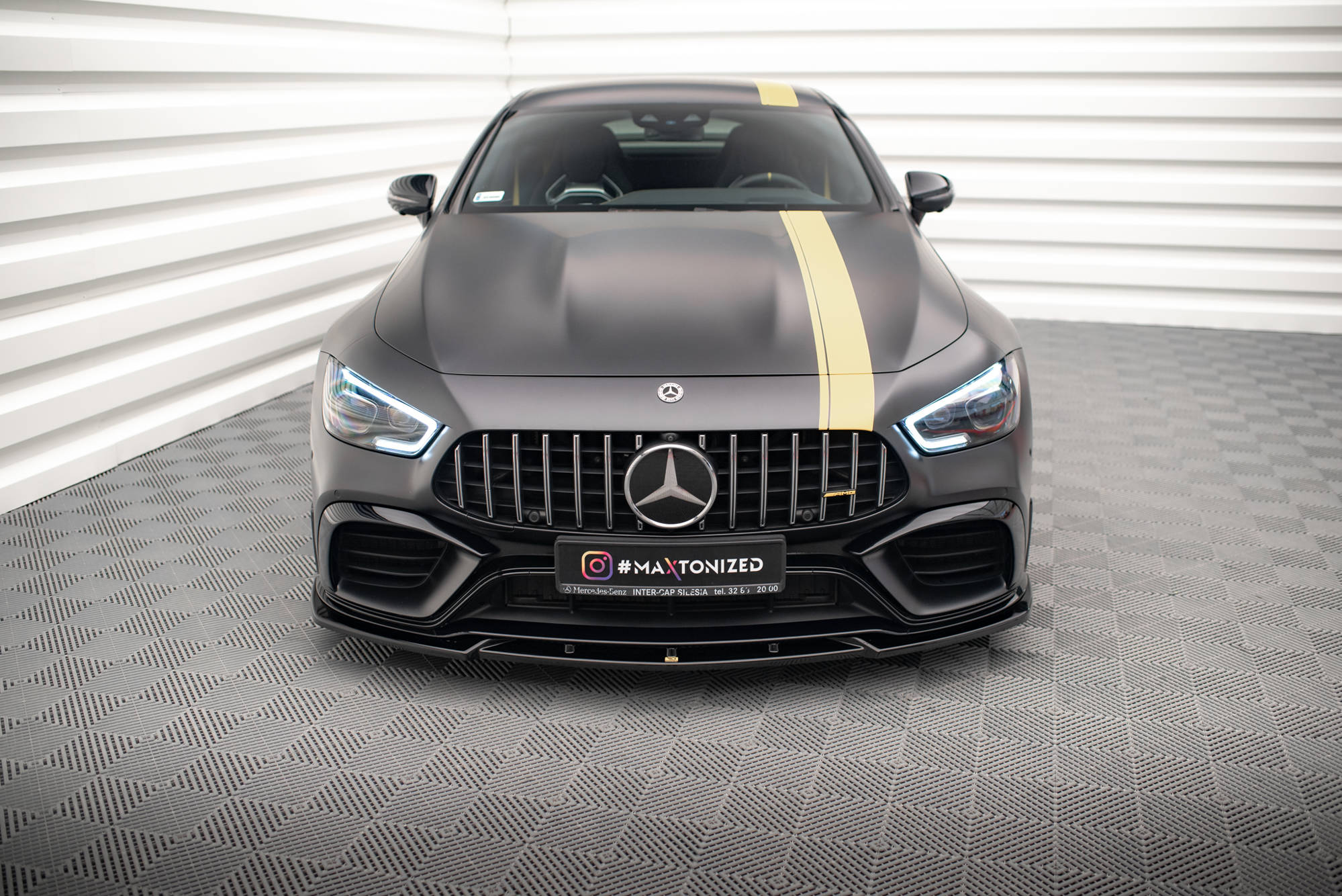 Maxton Design Комплект сплиттеров для Mercedes-AMG GT 63S 4-дверное купе Aero X290 — изображение 2