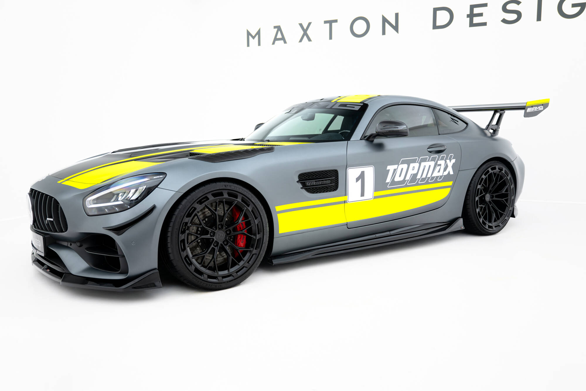 Maxton Design Комплект сплиттеров для Mercedes-AMG GT C C190 Facelift