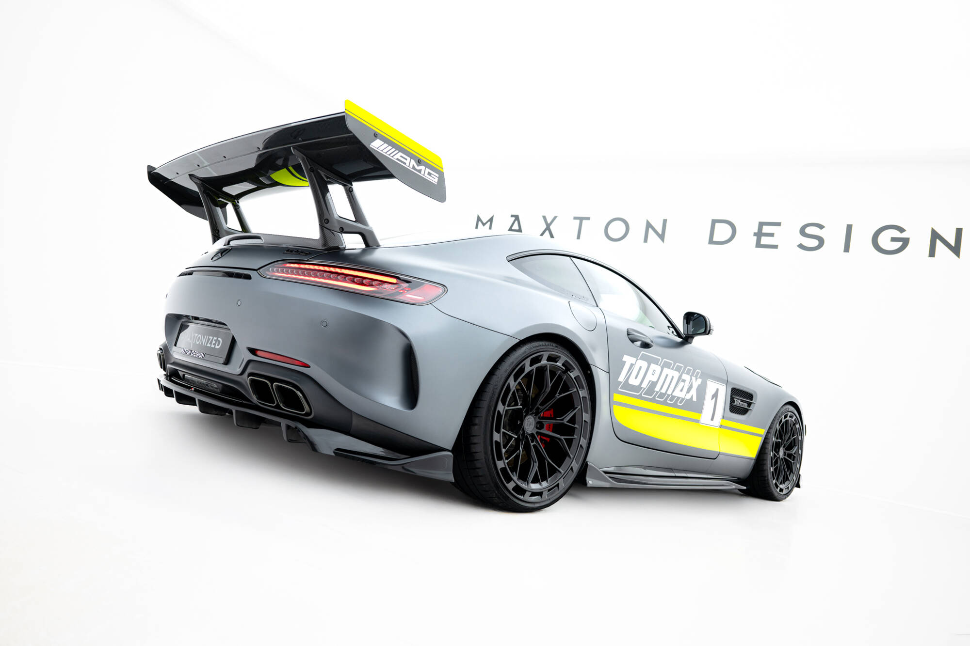 Maxton Design Комплект сплиттеров для Mercedes-AMG GT C C190 Facelift — изображение 16