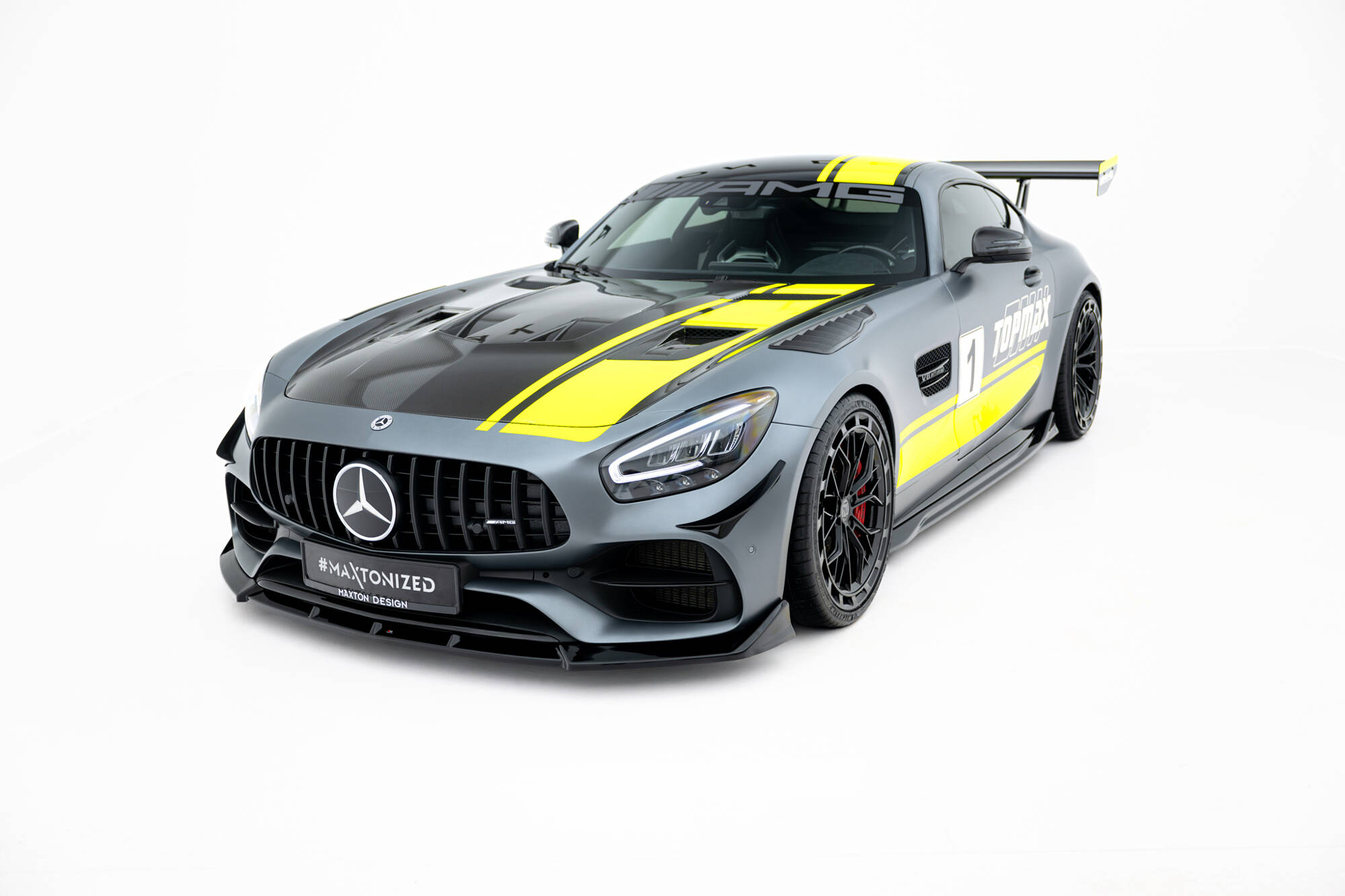 Maxton Design Комплект сплиттеров для Mercedes-AMG GT C C190 Facelift — изображение 5