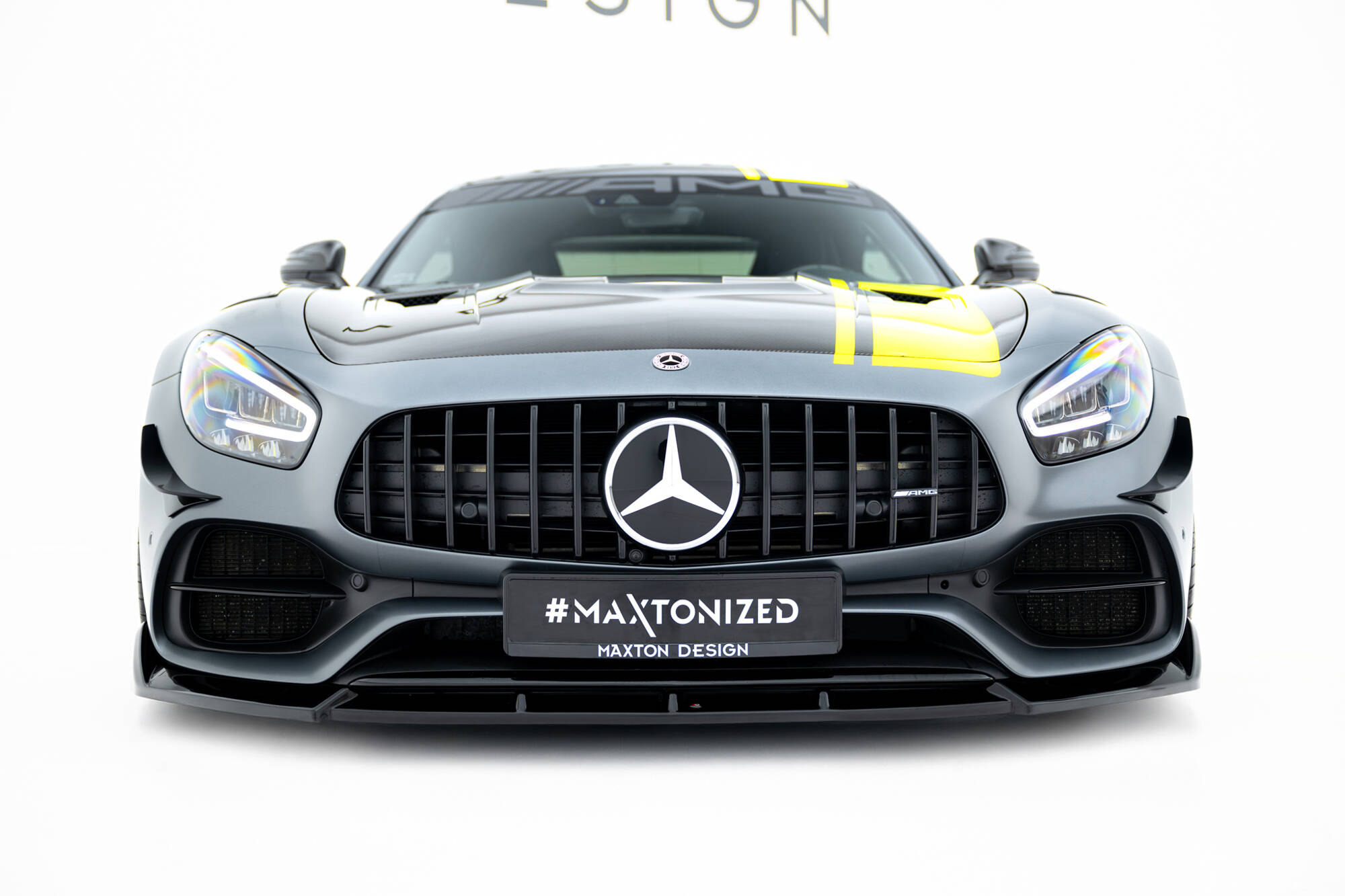 Maxton Design Комплект сплиттеров для Mercedes-AMG GT C C190 Facelift — изображение 3