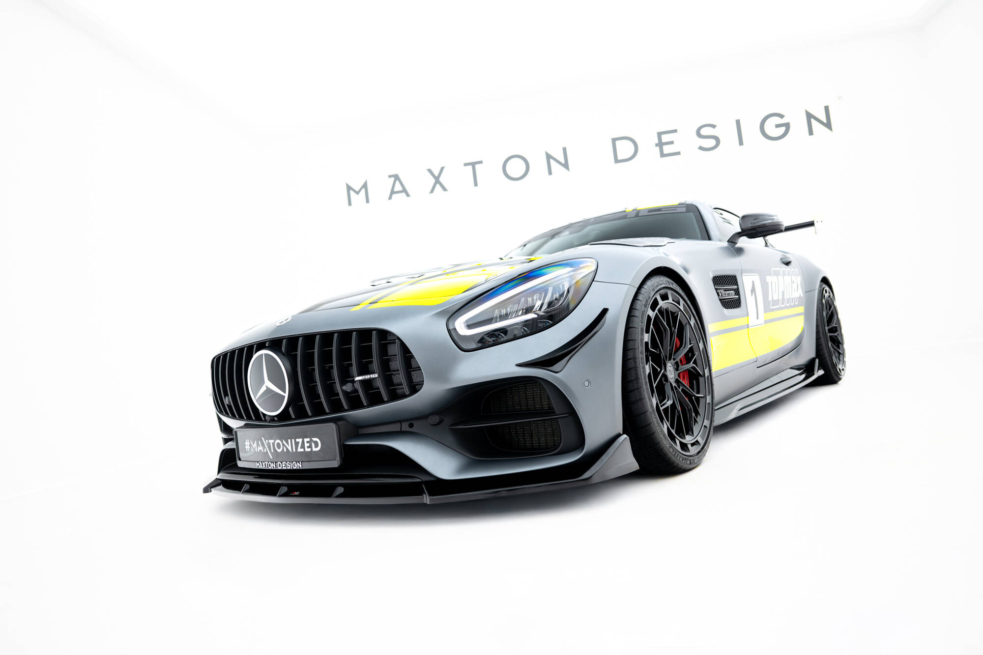 Maxton Design Комплект сплиттеров для Mercedes-AMG GT C C190 Facelift — изображение 6
