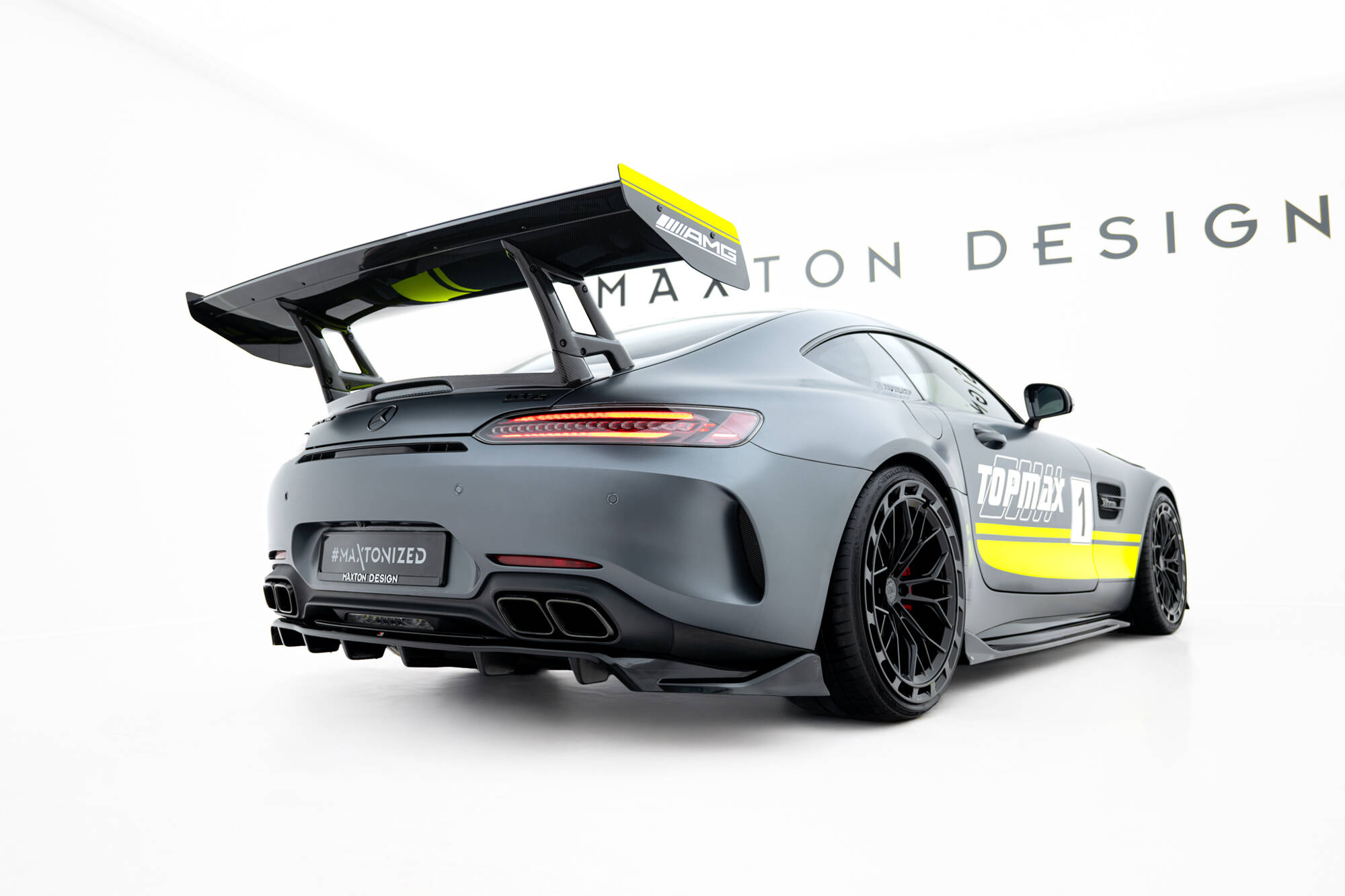 Maxton Design Комплект сплиттеров для Mercedes-AMG GT C C190 Facelift — изображение 13