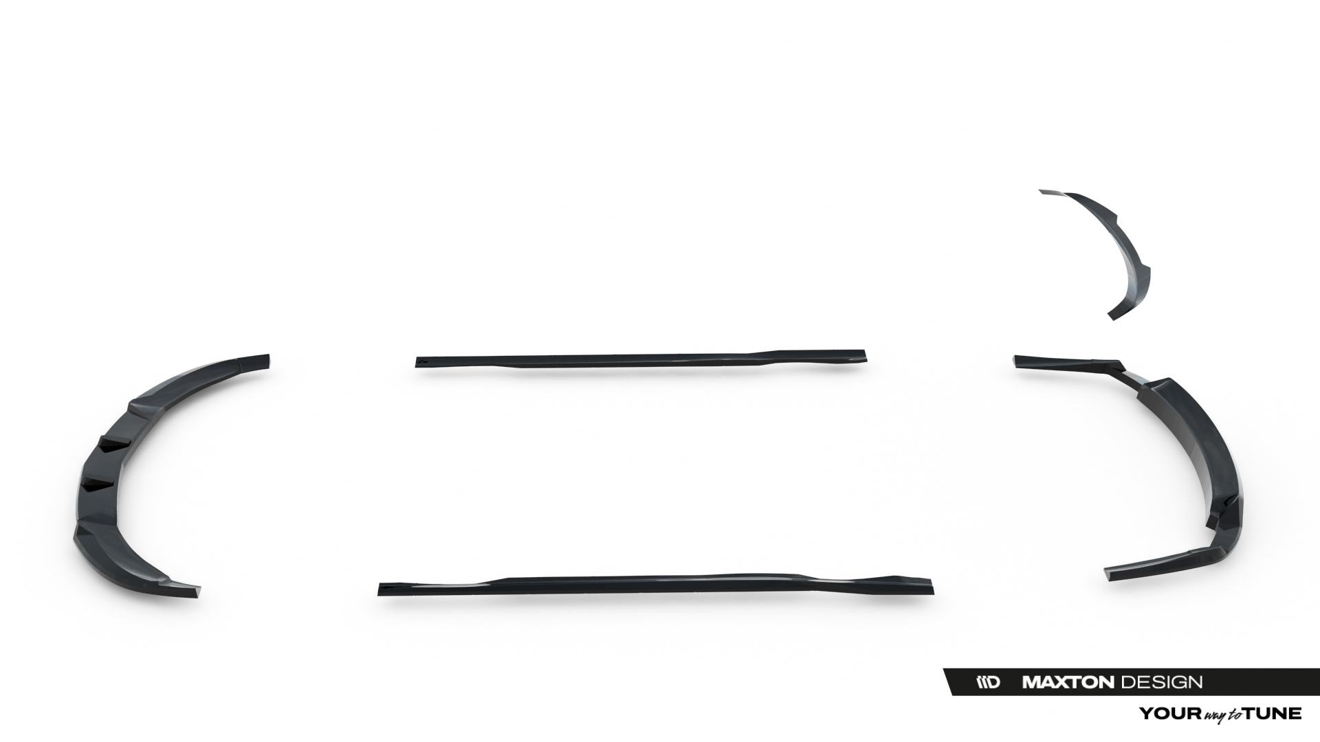 Maxton Design Комплект сплиттеров для Mercedes-Benz CLA Shooting Brake AMG-Line X117 — изображение 14