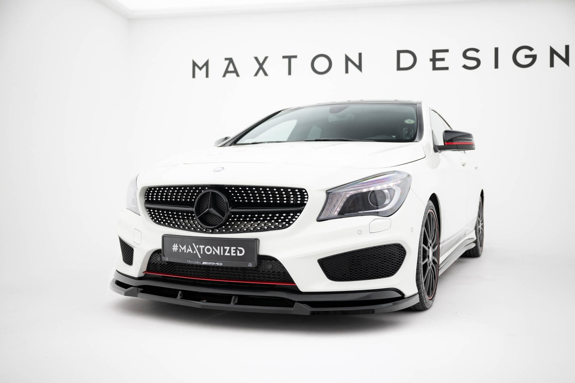 Maxton Design Комплект сплиттеров для Mercedes-Benz CLA Shooting Brake AMG-Line X117 — изображение 3