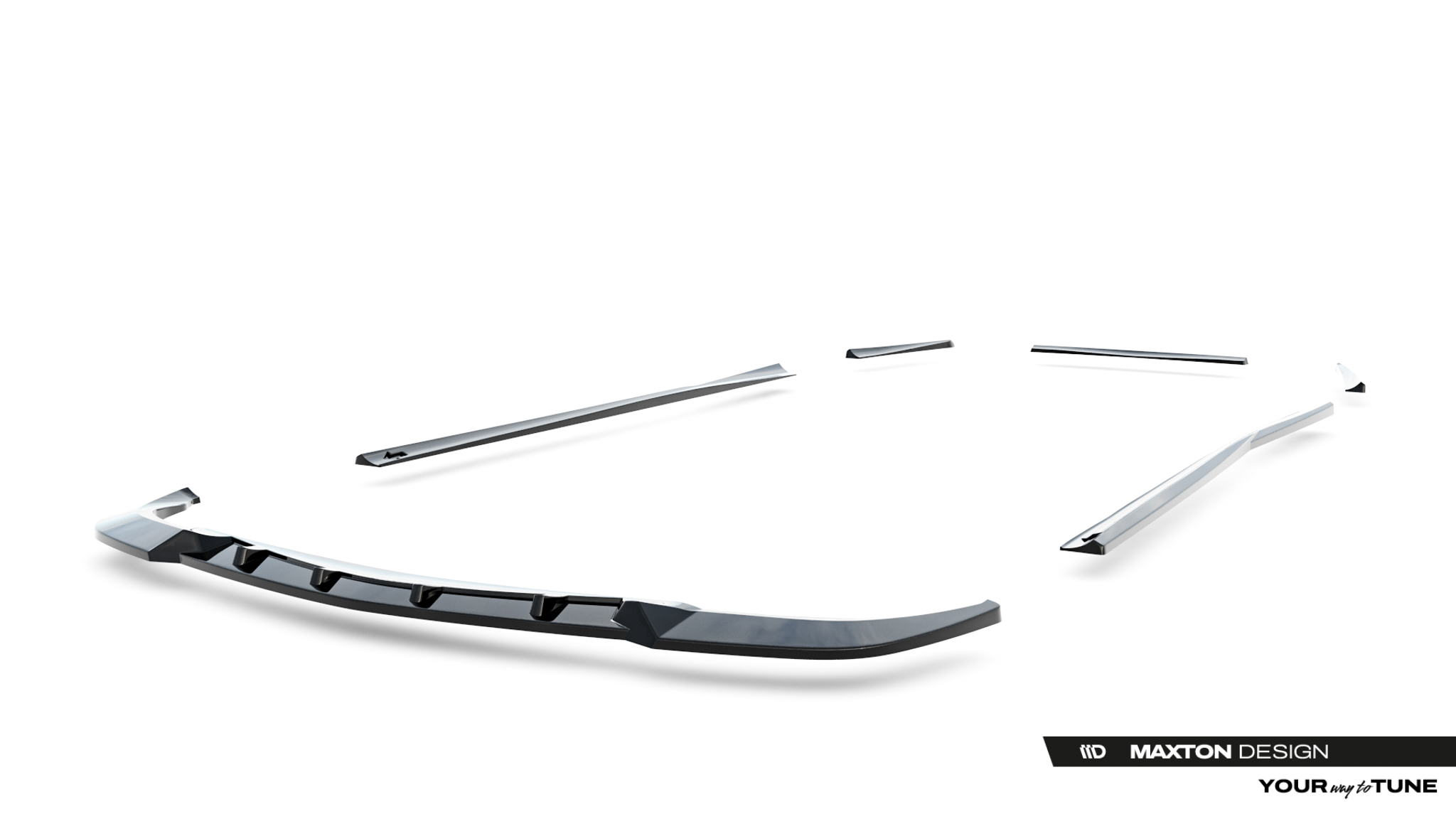 Maxton Design Комплект сплиттеров для Mercedes-Benz E 55 AMG W211 — изображение 12