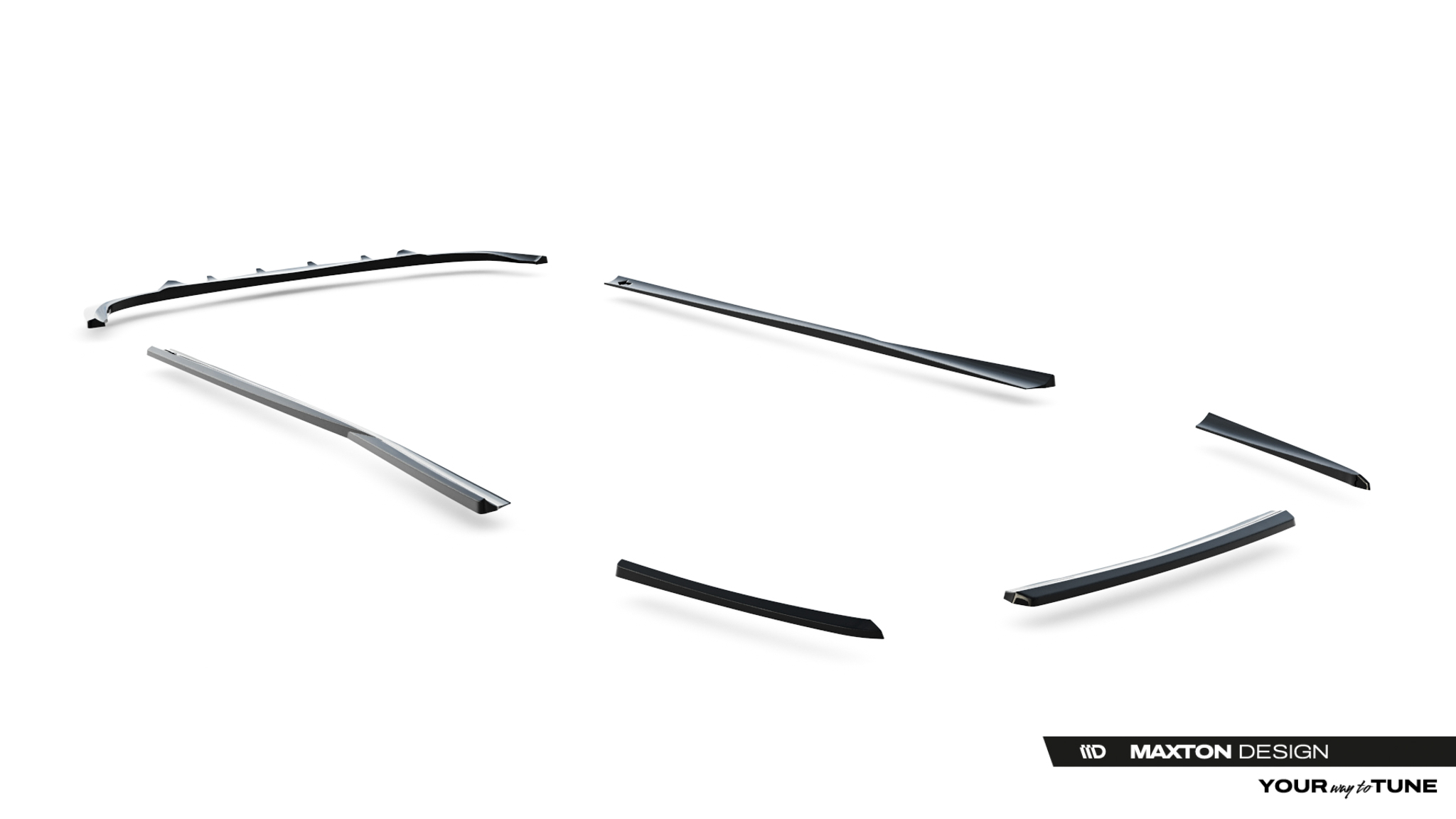 Maxton Design Комплект сплиттеров для Mercedes-Benz E 55 AMG W211 — изображение 14