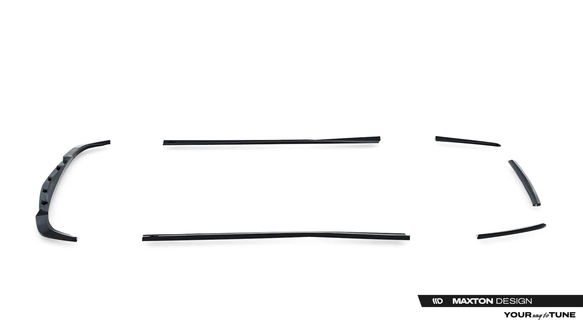 Maxton Design Комплект сплиттеров для Mercedes-Benz E 55 AMG W211 — изображение 13