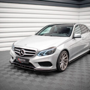Maxton Design Комплект сплиттеров для седана Mercedes-Benz E AMG-Line W212 рестайлинг