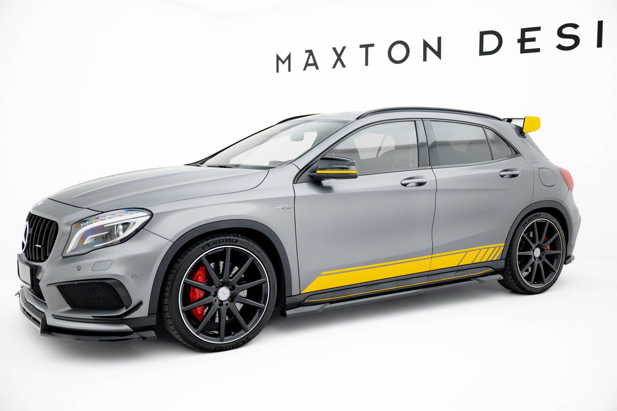 Maxton Design Комплект сплиттеров для Mercedes-Benz GLA 45 AMG Off-roader X156