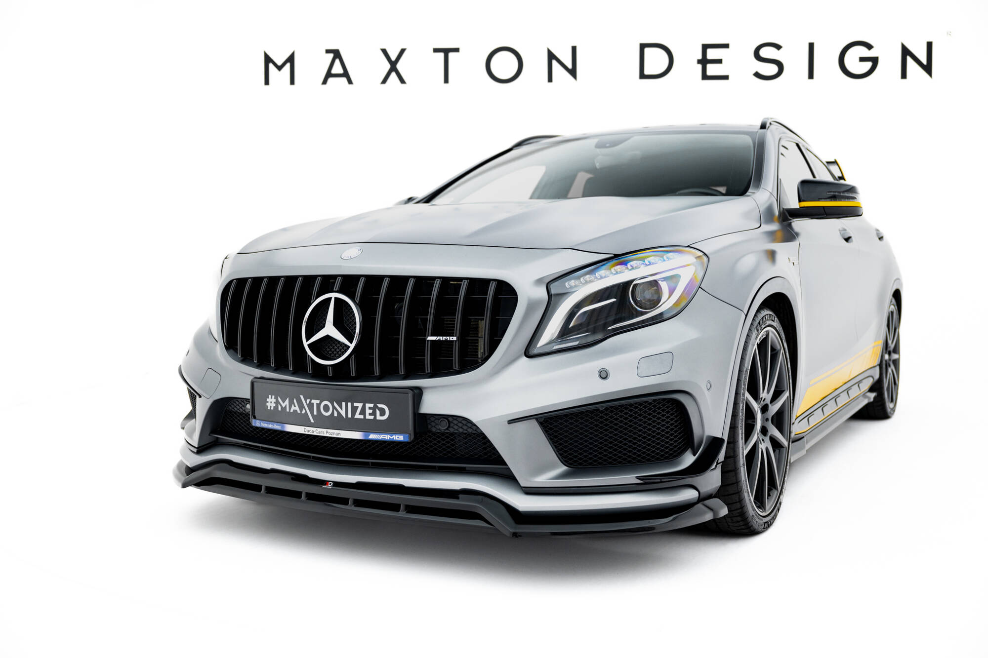 Maxton Design Комплект сплиттеров для Mercedes-Benz GLA 45 AMG Off-roader X156 — изображение 3