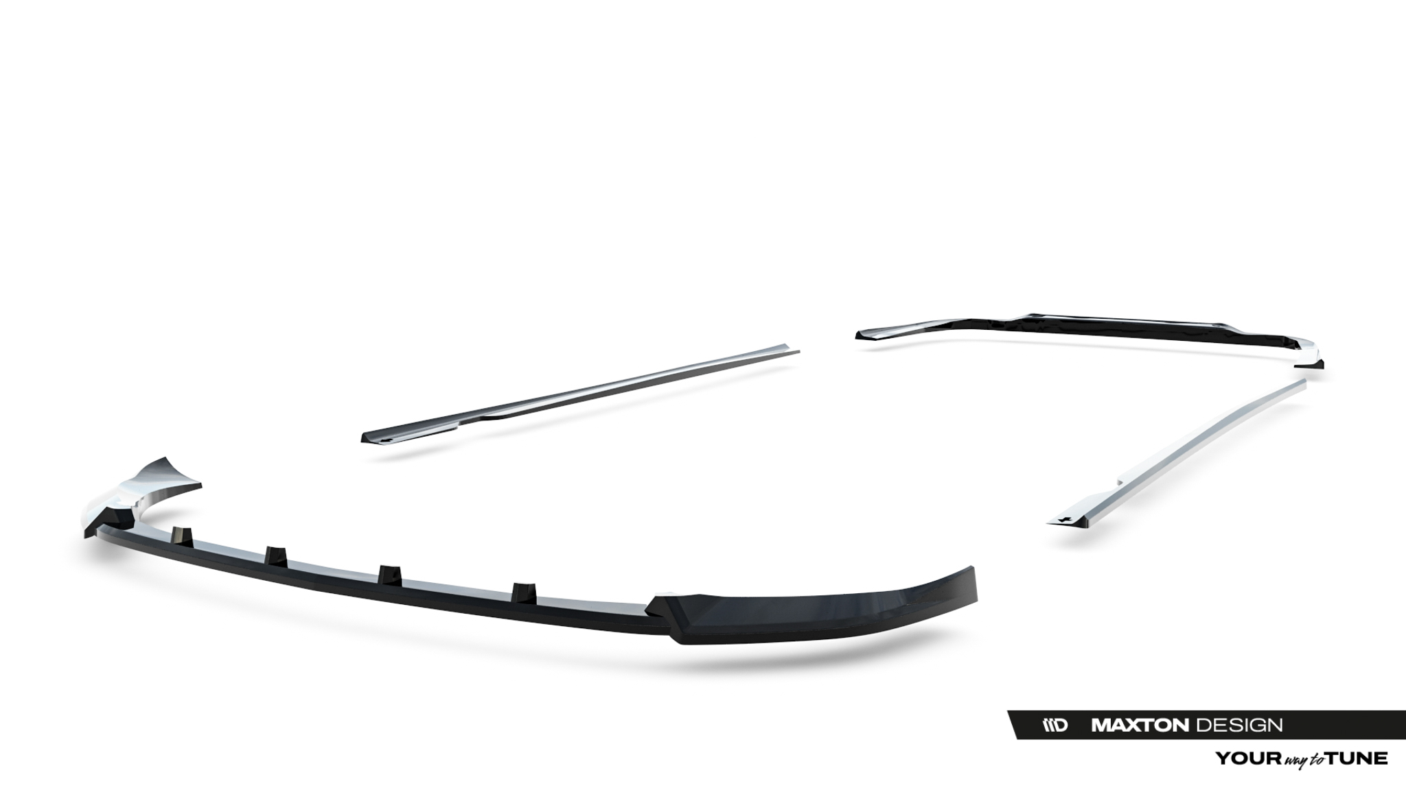 Maxton Design Комплект сплиттеров для Mercedes-Benz S Long AMG-Line W222 Facelift — изображение 10