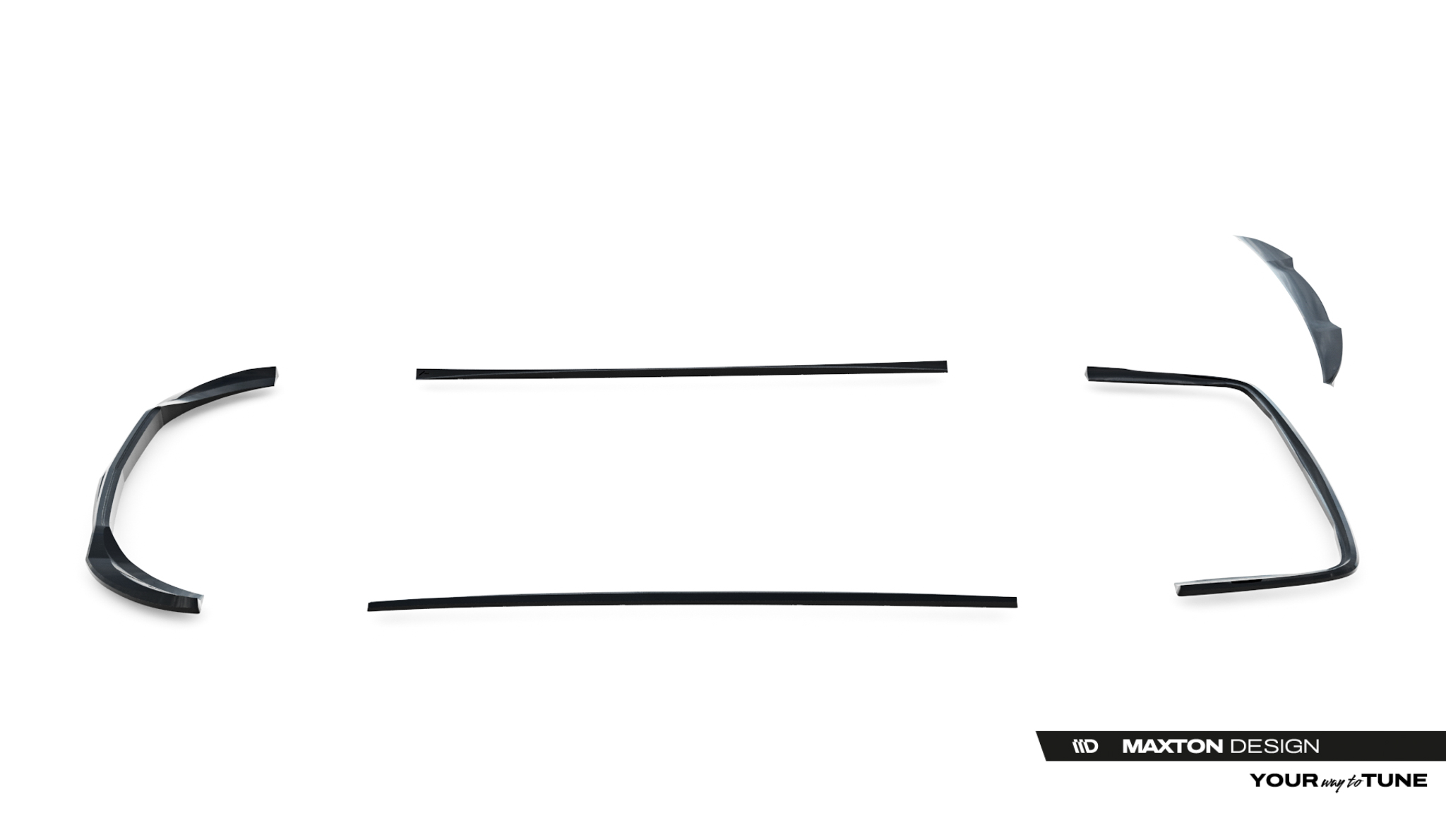 Maxton Design Комплект сплиттеров для Mercedes-Benz S W222 — изображение 15