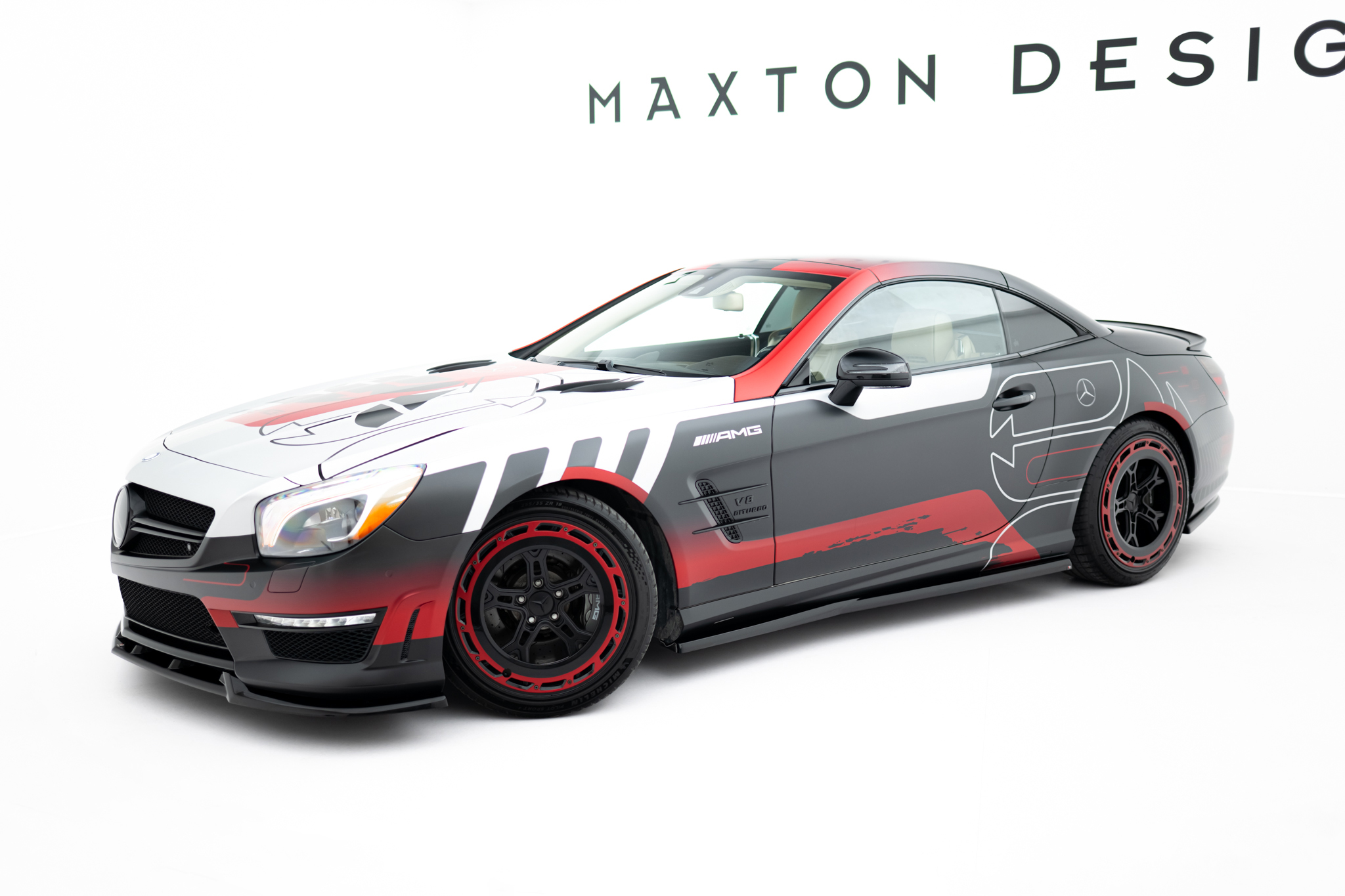 Maxton Design Комплект сплиттеров для Mercedes-Benz SL 63 AMG R231