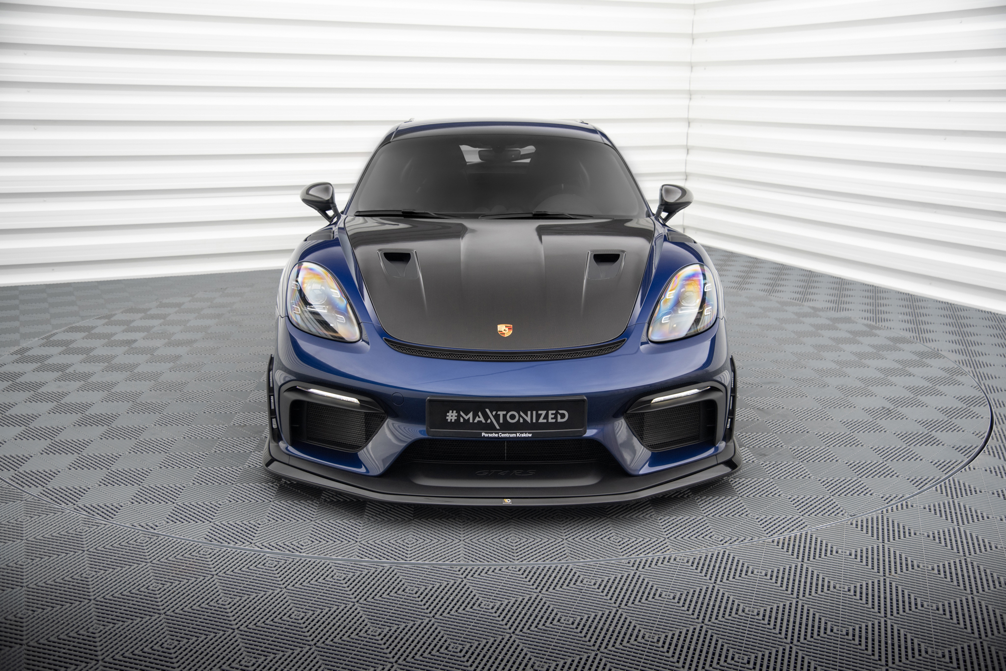 Maxton Design Комплект сплиттеров для Porsche 718 Cayman GT4 RS 982c — изображение 2