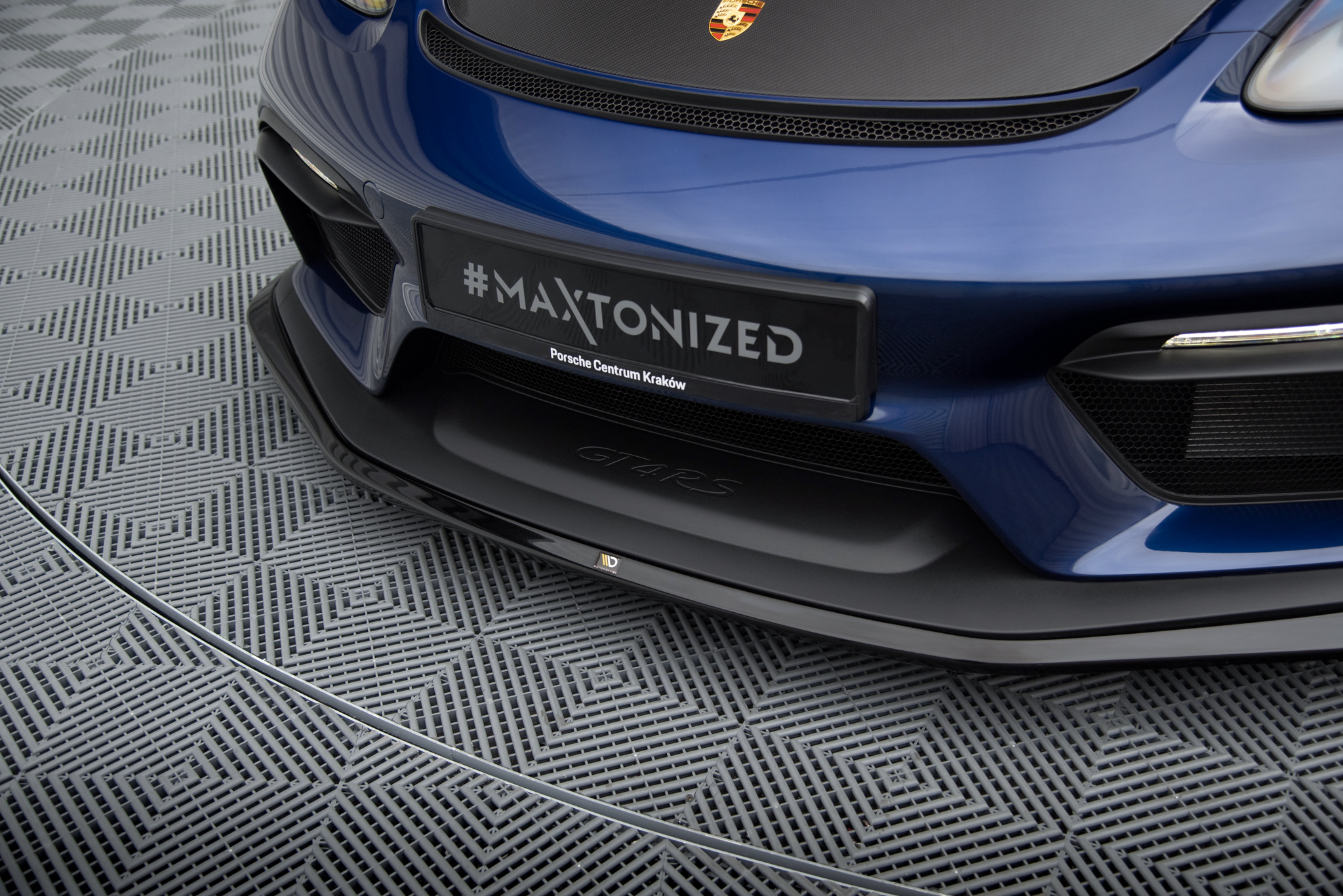 Maxton Design Комплект сплиттеров для Porsche 718 Cayman GT4 RS 982c — изображение 4