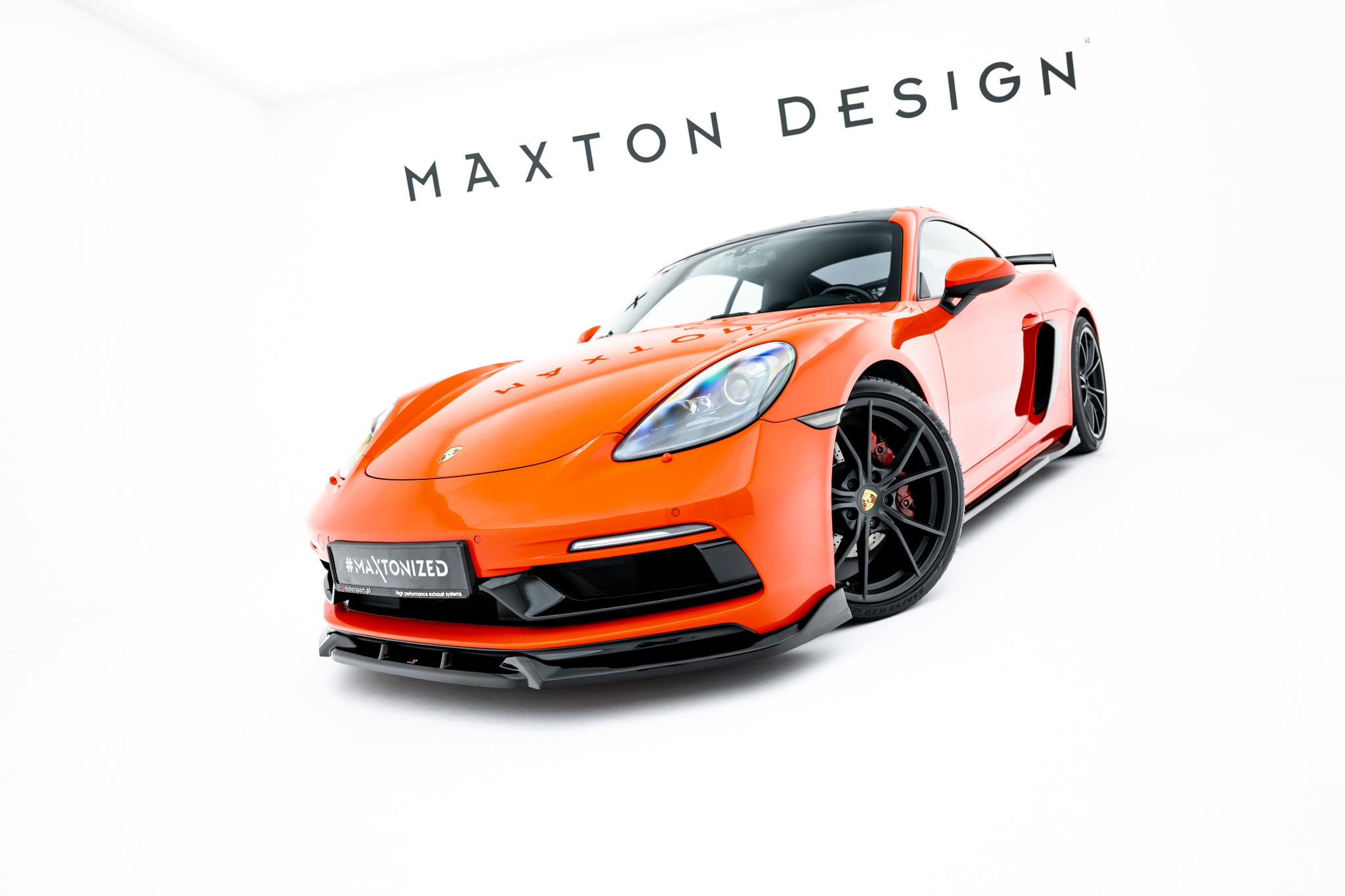 Maxton Design Комплект сплиттеров для Porsche 718 Cayman GTS 982c — изображение 3