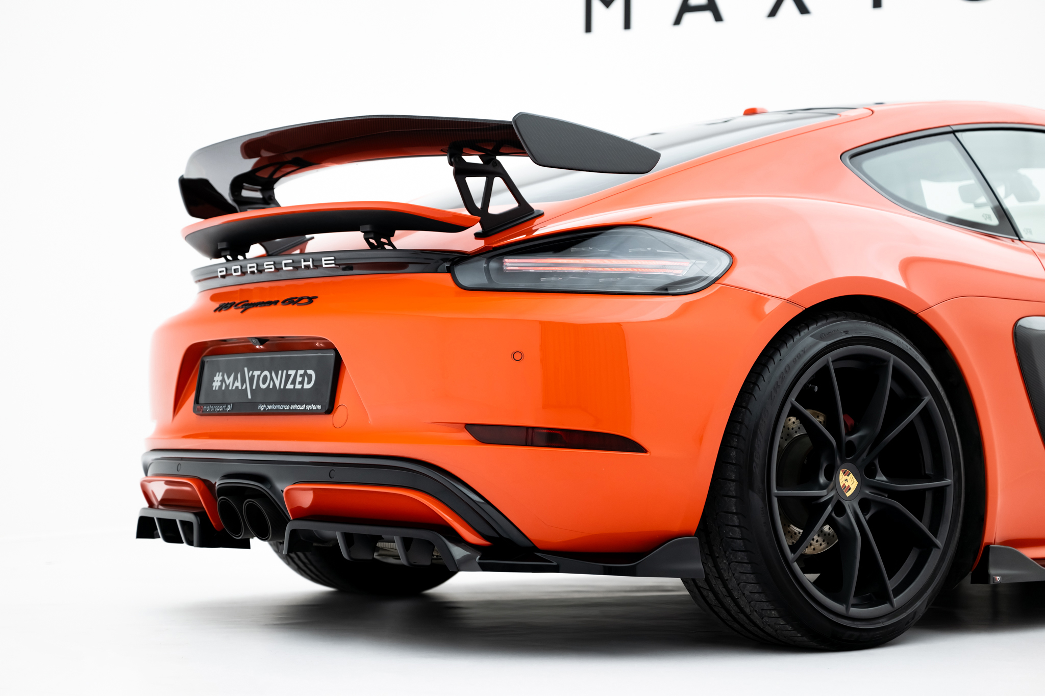 Maxton Design Комплект сплиттеров для Porsche 718 Cayman GTS 982c — изображение 7