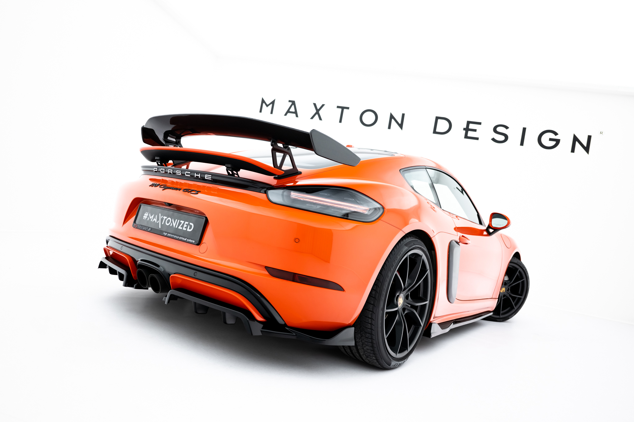Maxton Design Комплект сплиттеров для Porsche 718 Cayman GTS 982c — изображение 12