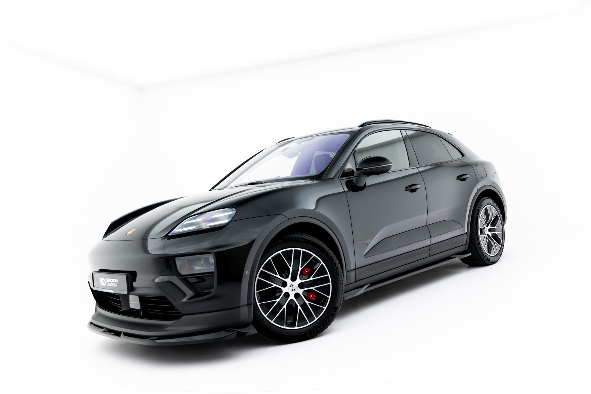 Maxton Design Комплект сплиттеров для Porsche Macan EV Mk1