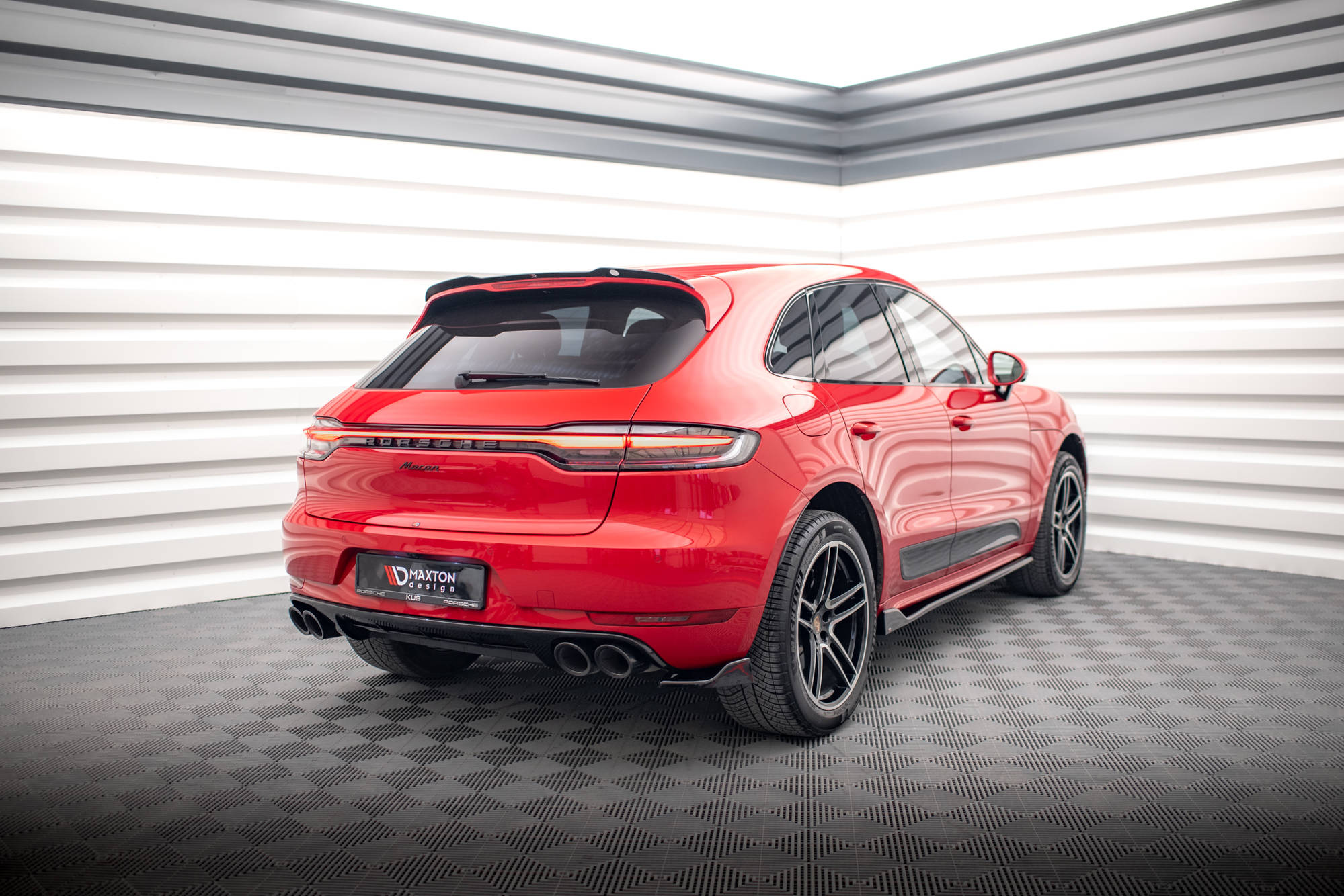 Maxton Design Комплект сплиттеров для Porsche Macan GTS / Sport Design Mk1 Facelift — изображение 15