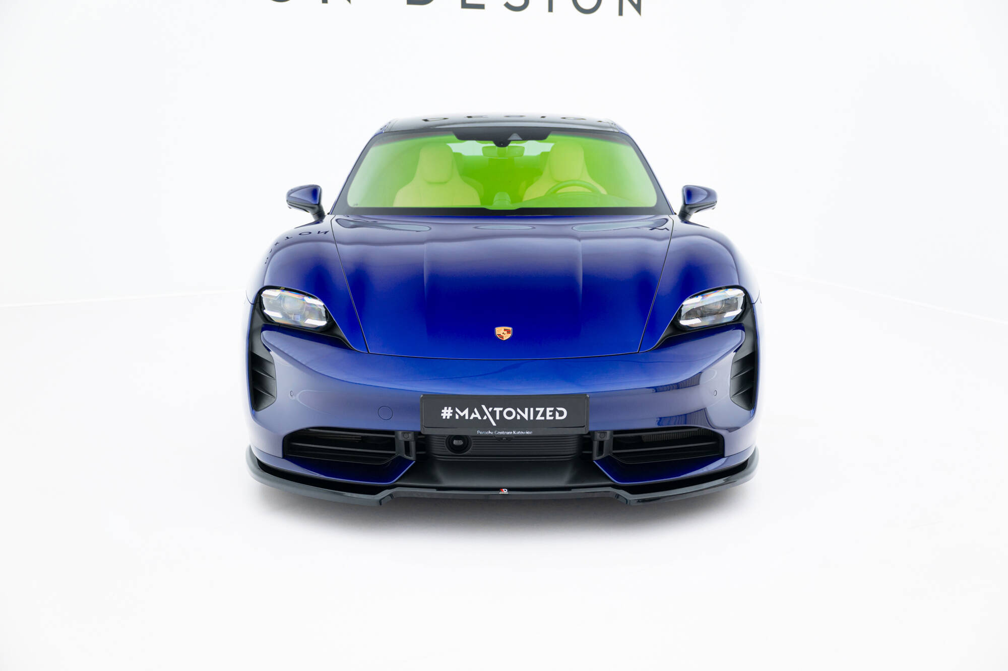 Maxton Design Комплект сплиттеров для Porsche Taycan Turbo S Mk1 — изображение 2