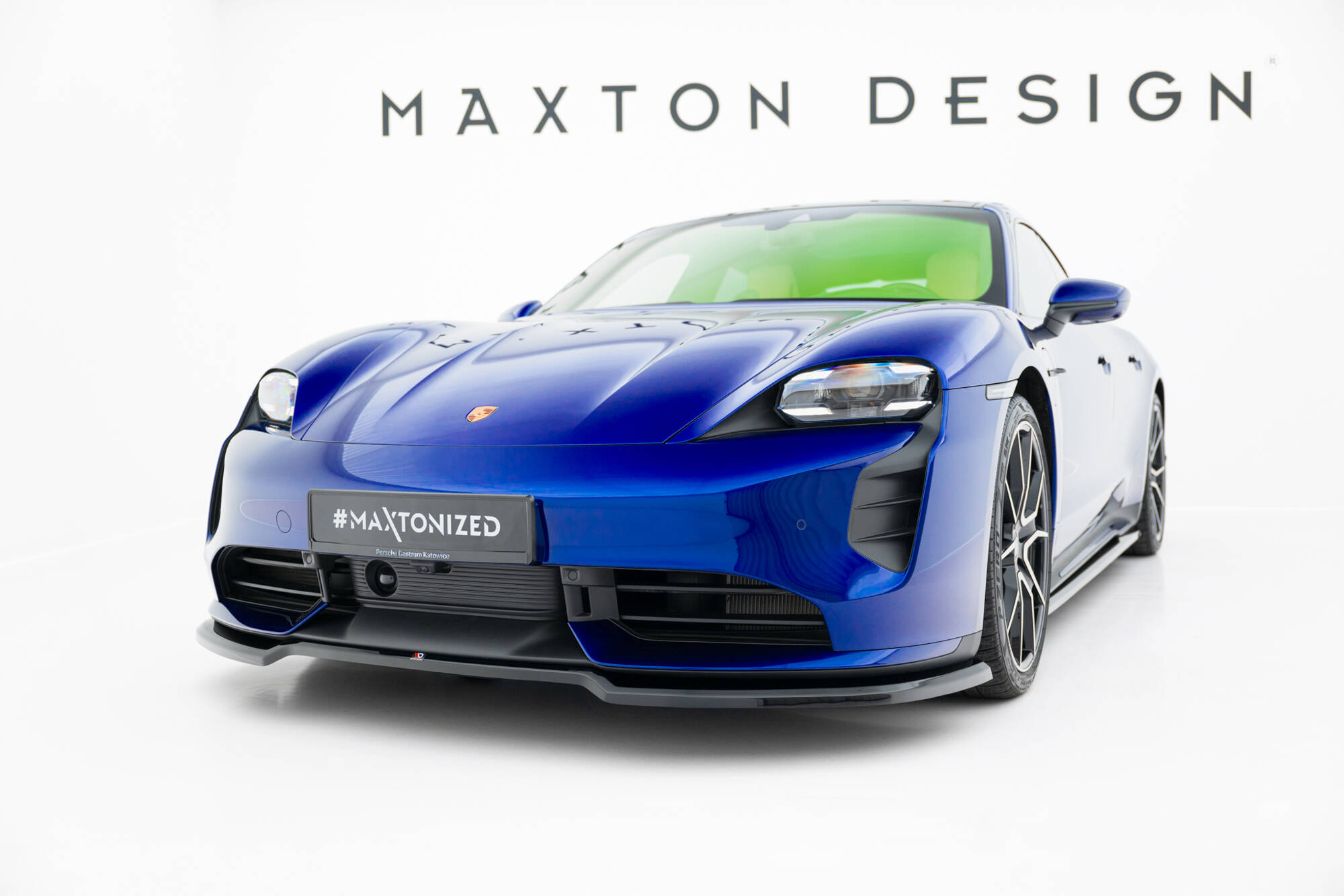 Maxton Design Комплект сплиттеров для Porsche Taycan Turbo S Mk1 — изображение 4