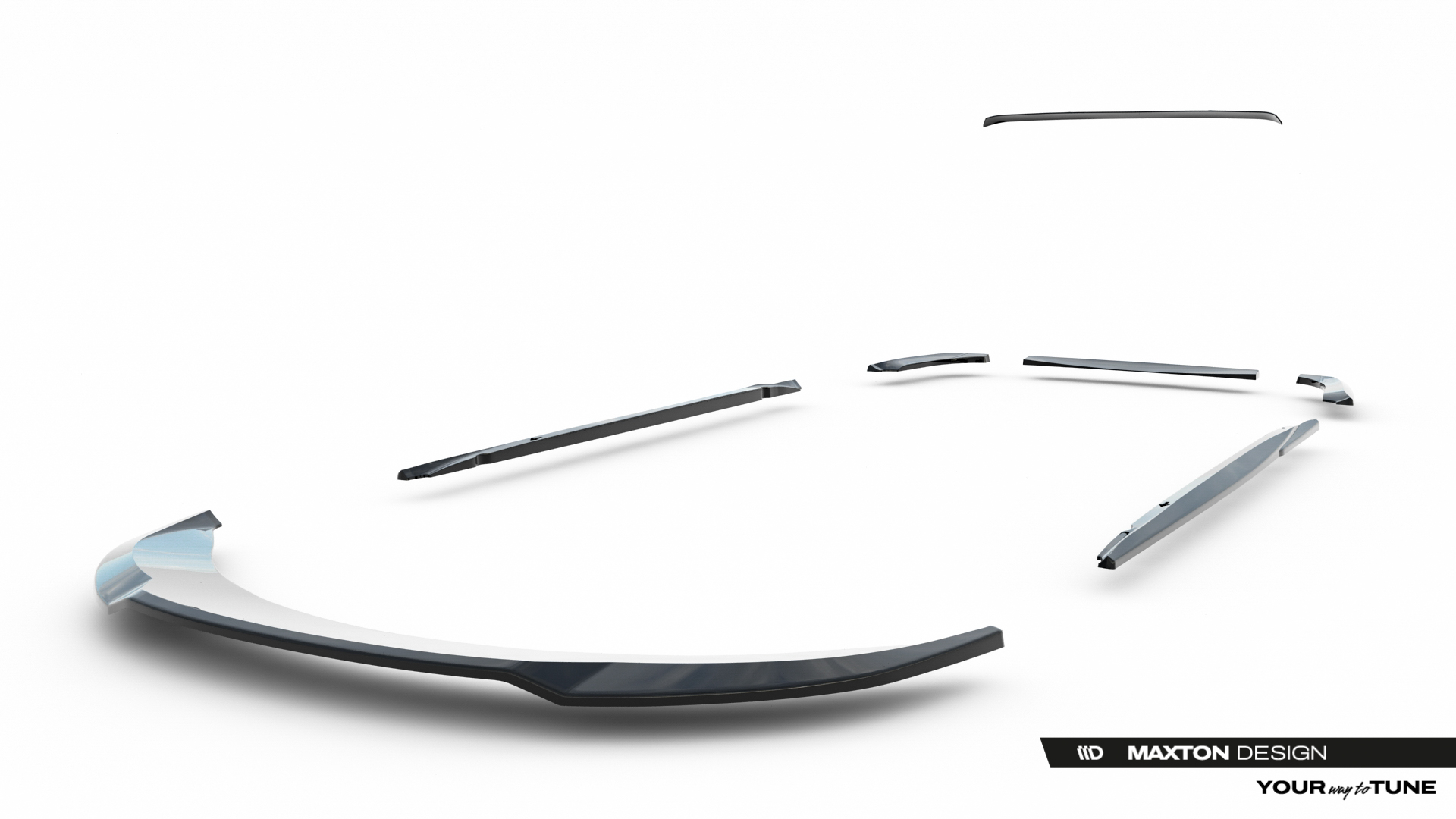 Maxton Design Комплект сплиттеров для Seat Exeo ST — изображение 13