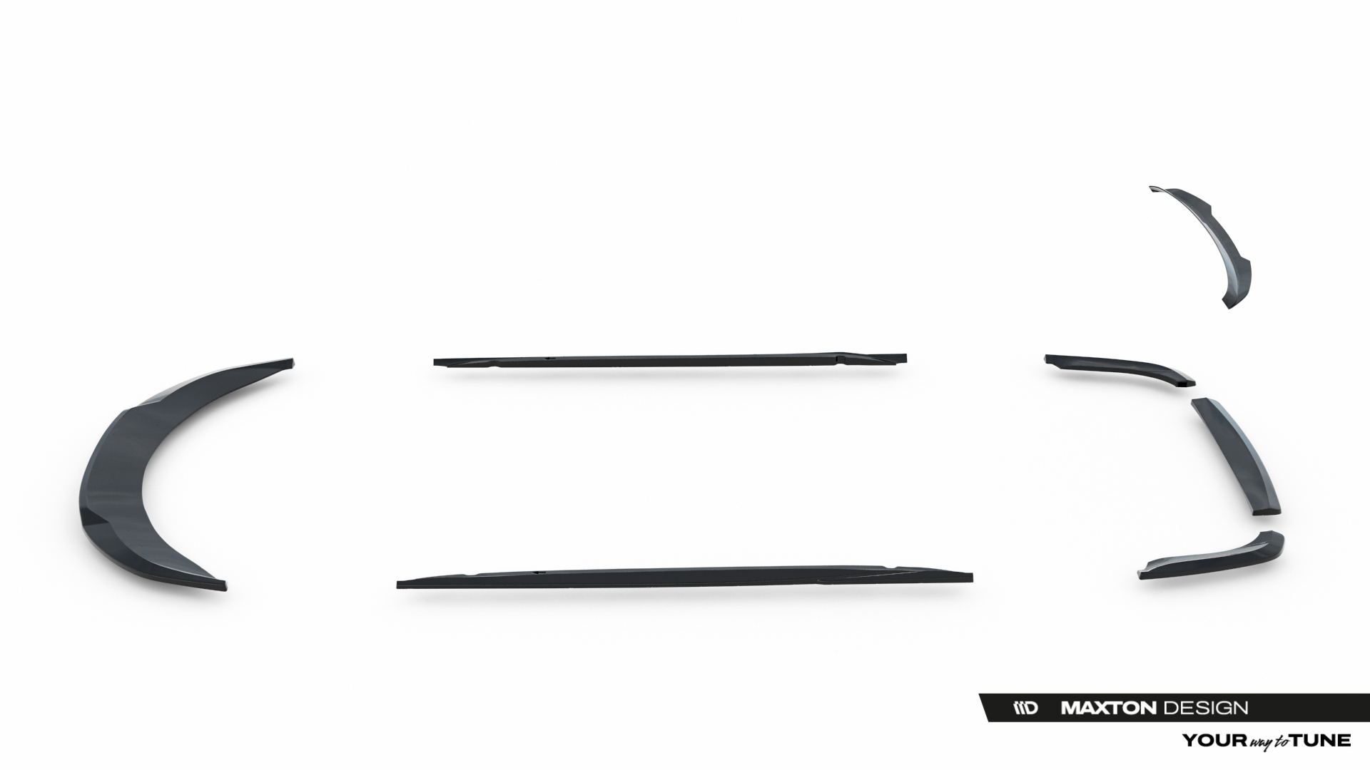Maxton Design Комплект сплиттеров для Seat Exeo ST — изображение 14