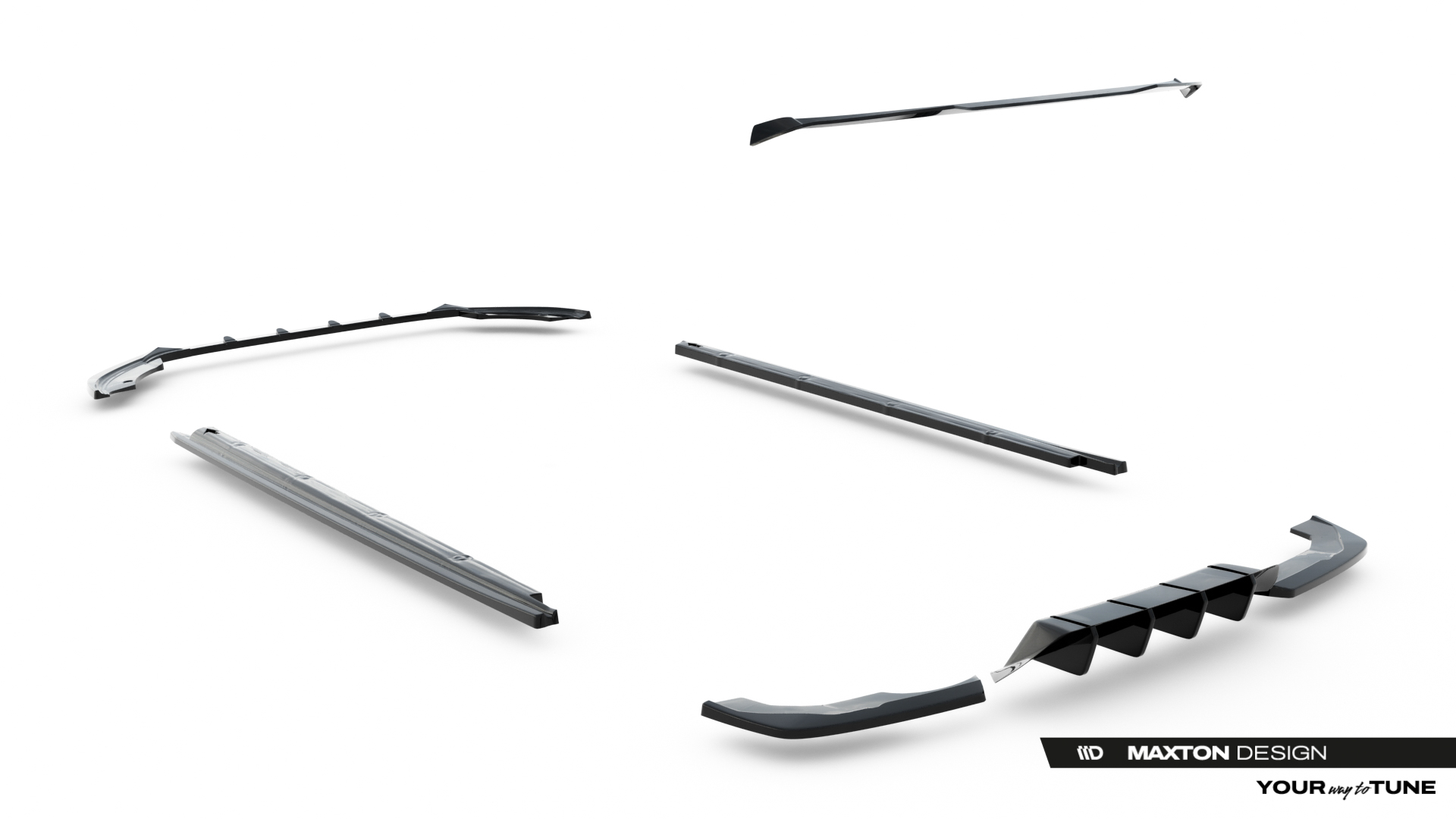 Maxton Design Комплект сплиттеров для Seat Ibiza FR/Standard Mk5 — изображение 16