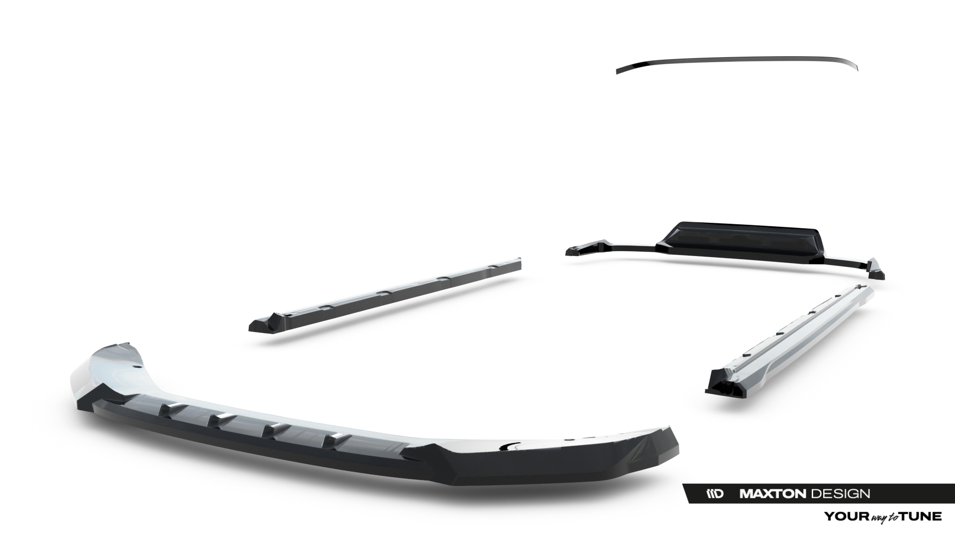 Maxton Design Комплект сплиттеров для Skoda Kodiaq RS Mk1 Facelift — изображение 13