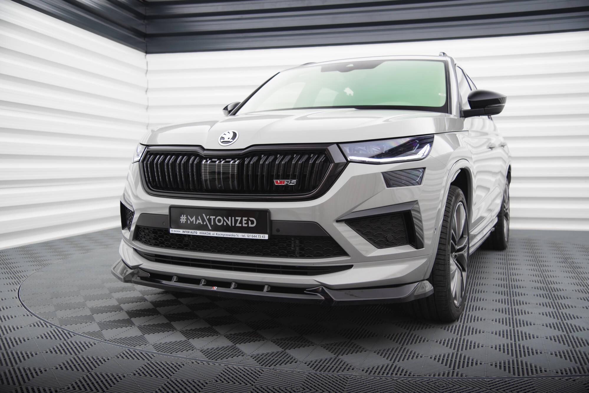 Maxton Design Комплект сплиттеров для Skoda Kodiaq RS Mk1 Facelift — изображение 3