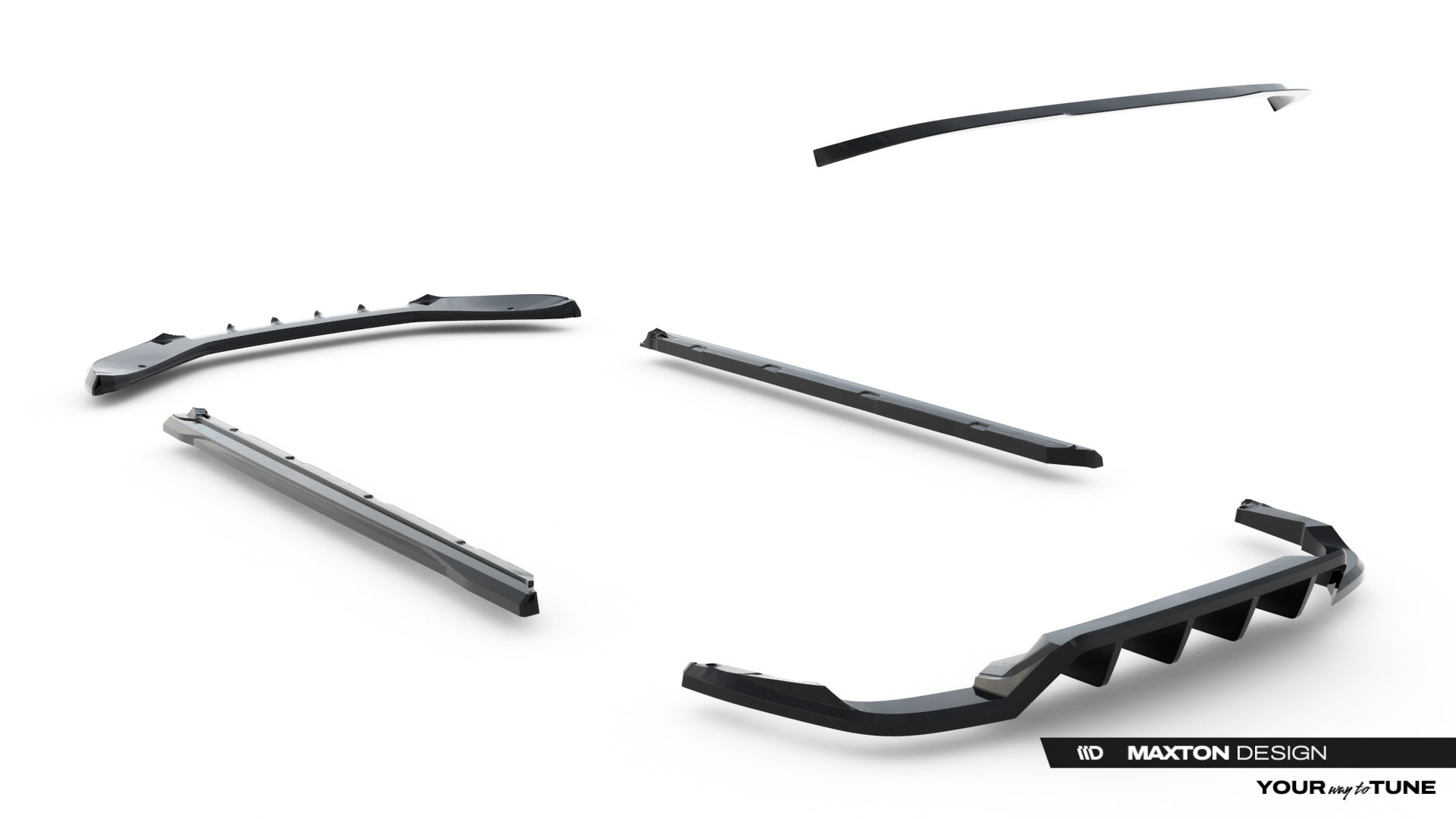 Maxton Design Комплект сплиттеров для Skoda Kodiaq RS Mk1 Facelift — изображение 15